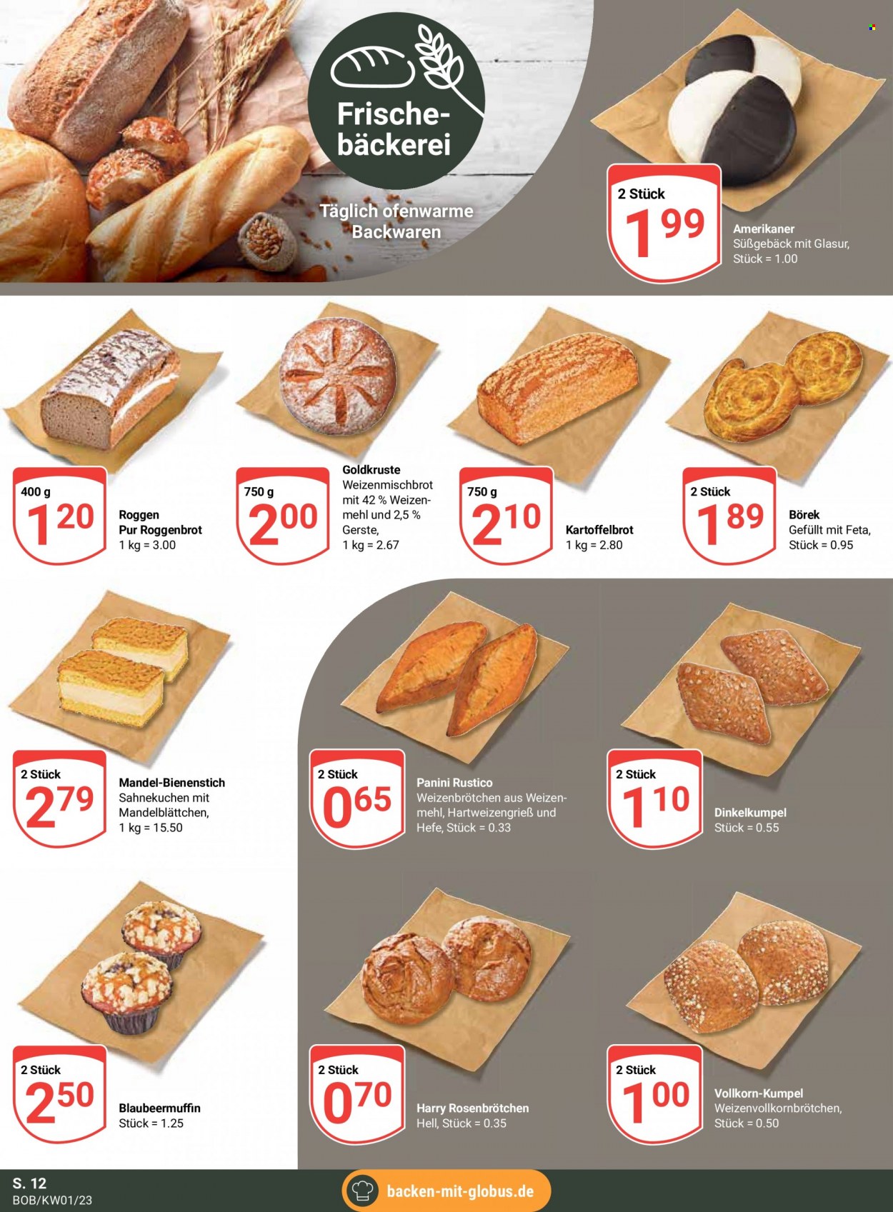 Globus Prospekte  - 2.01.2023 - 7.01.2023. Seite 12