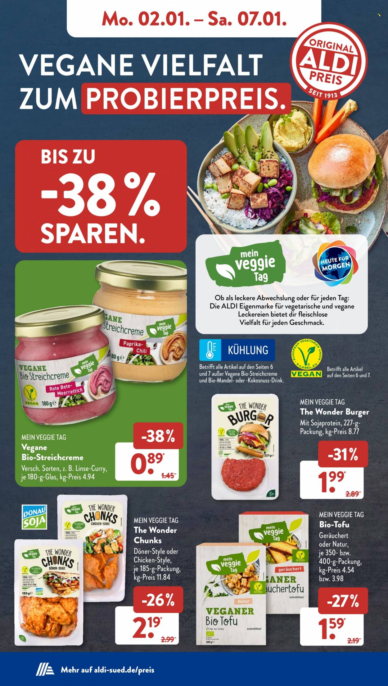 ALDI SÜD Prospekte  - 2.01.2023 - 7.01.2023. Seite 8