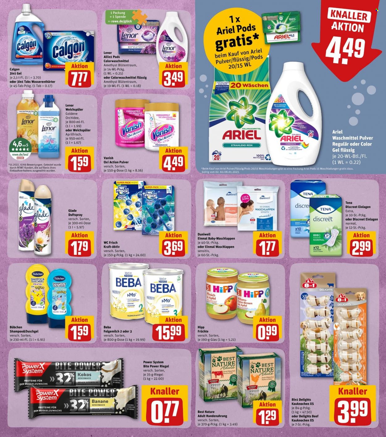 REWE Prospekte  - 2.01.2023 - 7.01.2023. Seite 27