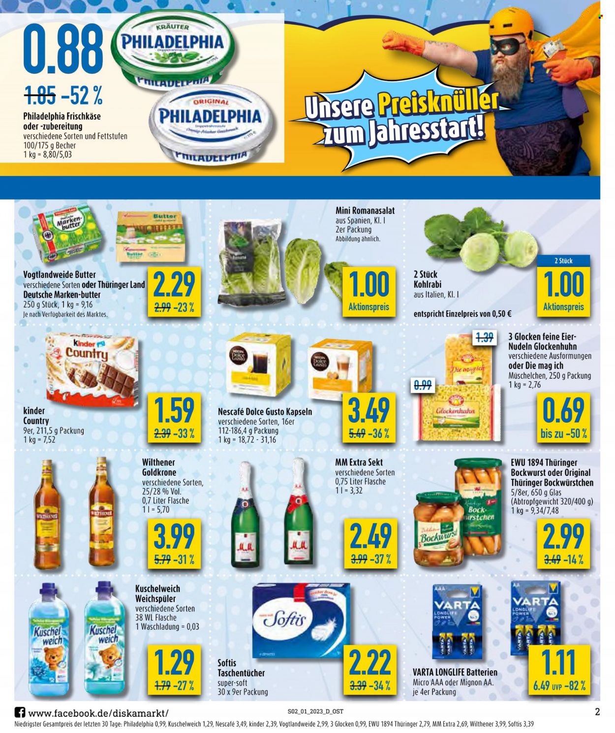 Diska Prospekte  - 2.01.2023 - 7.01.2023. Seite 2