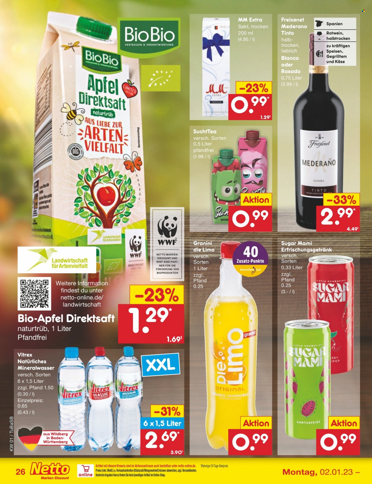 Netto Marken-Discount Prospekte  - 2.01.2023 - 7.01.2023. Seite 26