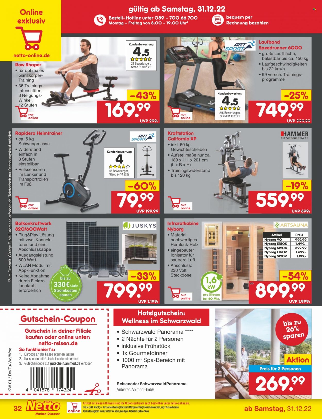 Netto Marken-Discount Prospekte  - 2.01.2023 - 7.01.2023. Seite 32