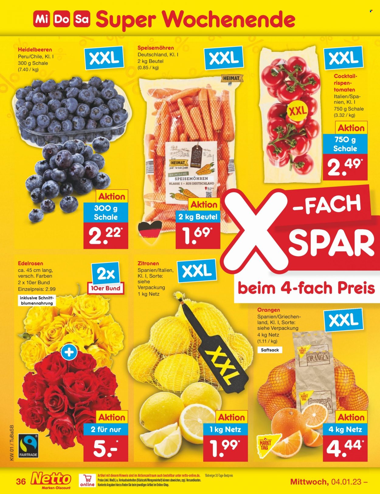 Netto Marken-Discount Prospekte  - 2.01.2023 - 7.01.2023. Seite 36