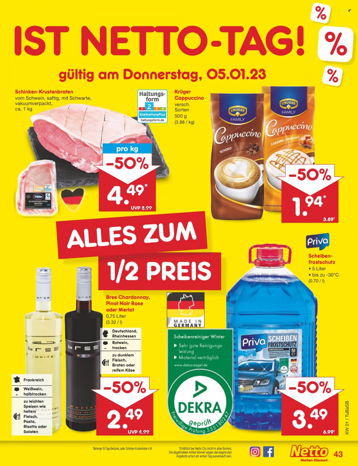 Netto Marken-Discount Prospekte  - 2.01.2023 - 7.01.2023. Seite 43