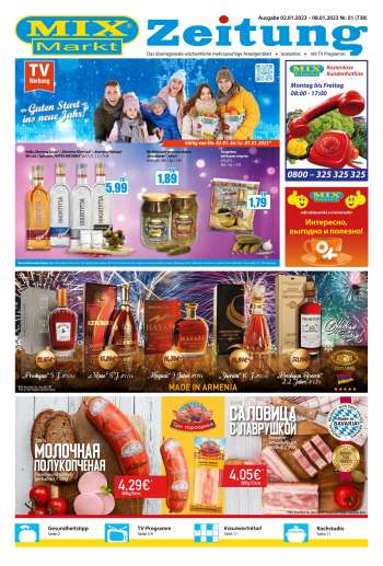 Prospekte Mix Markt - 2.01.2023 - 8.01.2023.