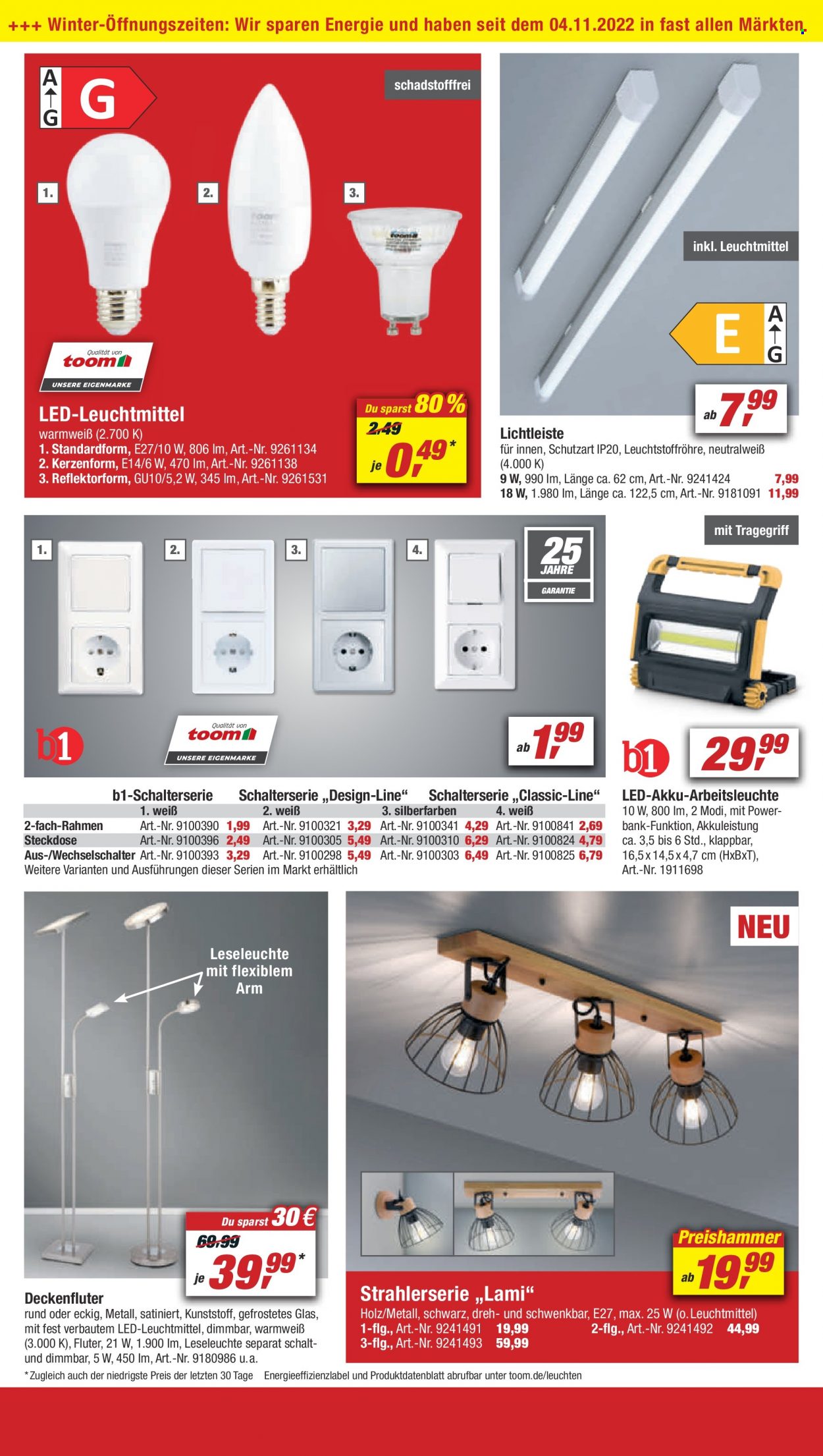 toom Baumarkt Prospekte  - 7.01.2023 - 13.01.2023. Seite 4