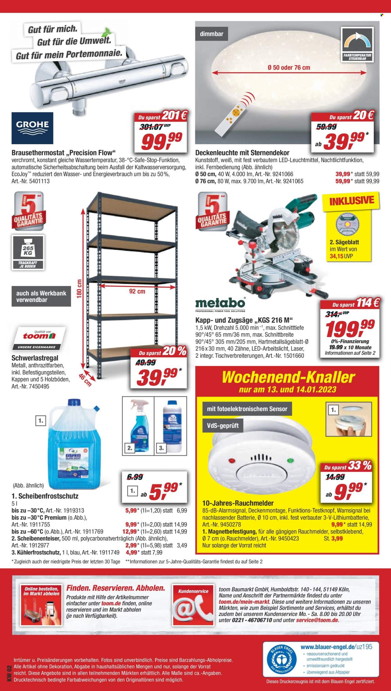 toom Baumarkt Prospekte  - 7.01.2023 - 13.01.2023. Seite 10