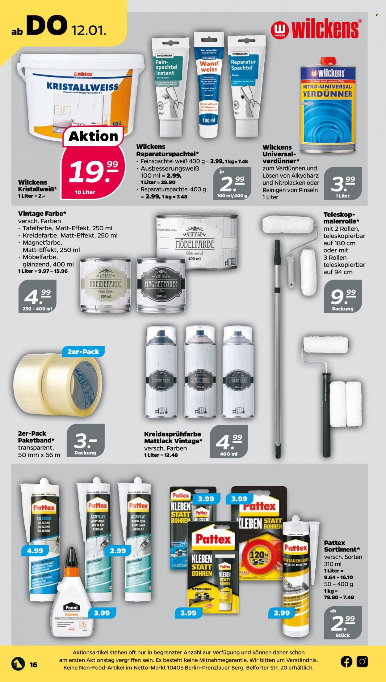 Netto Prospekte  - 9.01.2023 - 14.01.2023. Seite 16