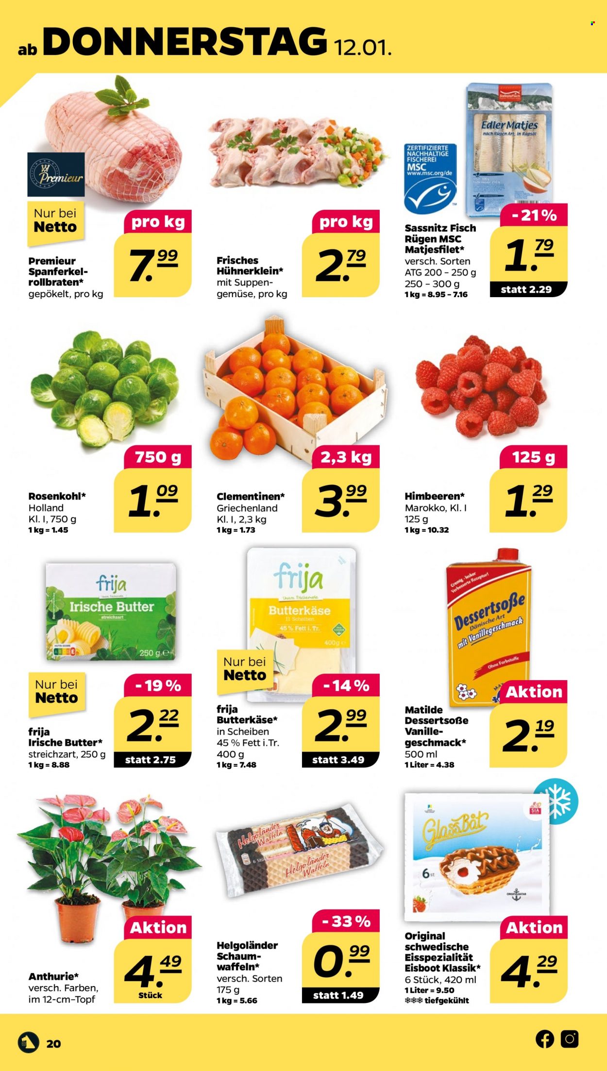 Netto Prospekte  - 9.01.2023 - 14.01.2023. Seite 20