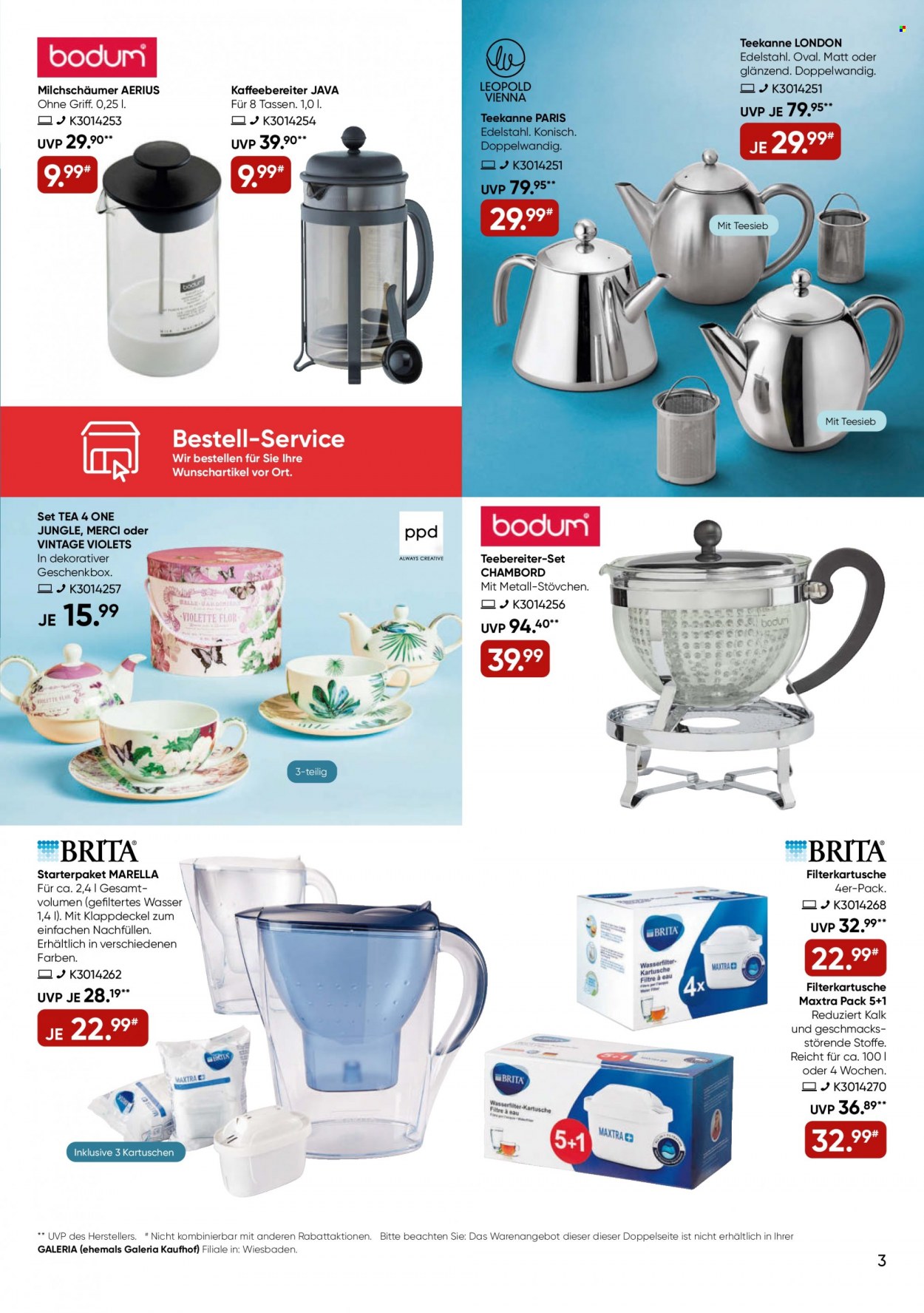 GALERIA Karstadt Kaufhof Prospekte  - 4.01.2023 - 10.01.2023. Seite 3