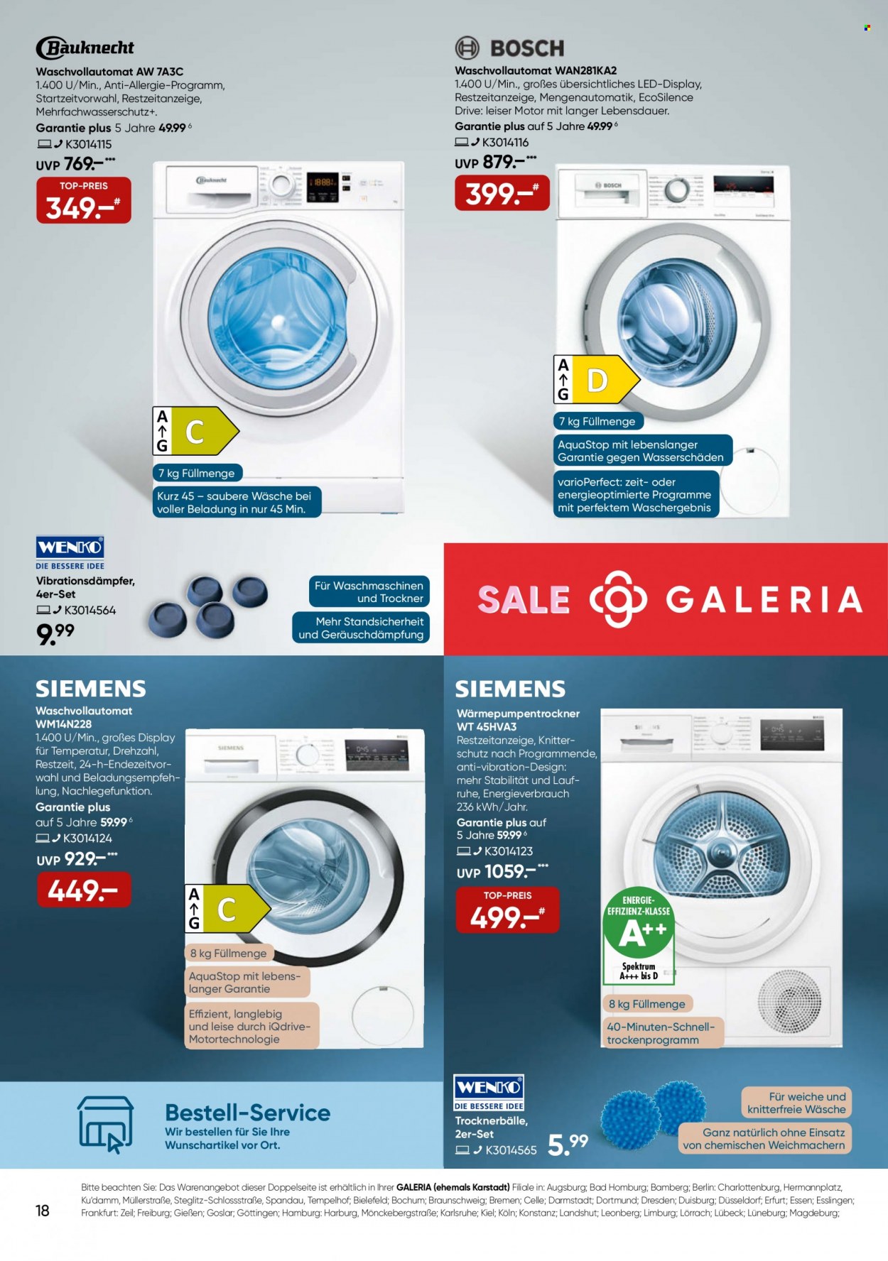 GALERIA Karstadt Kaufhof Prospekte  - 4.01.2023 - 10.01.2023. Seite 18
