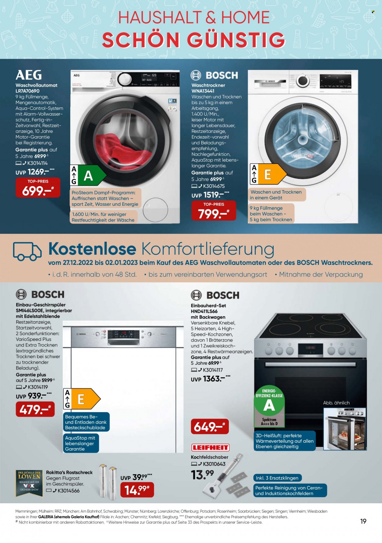 GALERIA Karstadt Kaufhof Prospekte  - 4.01.2023 - 10.01.2023. Seite 19