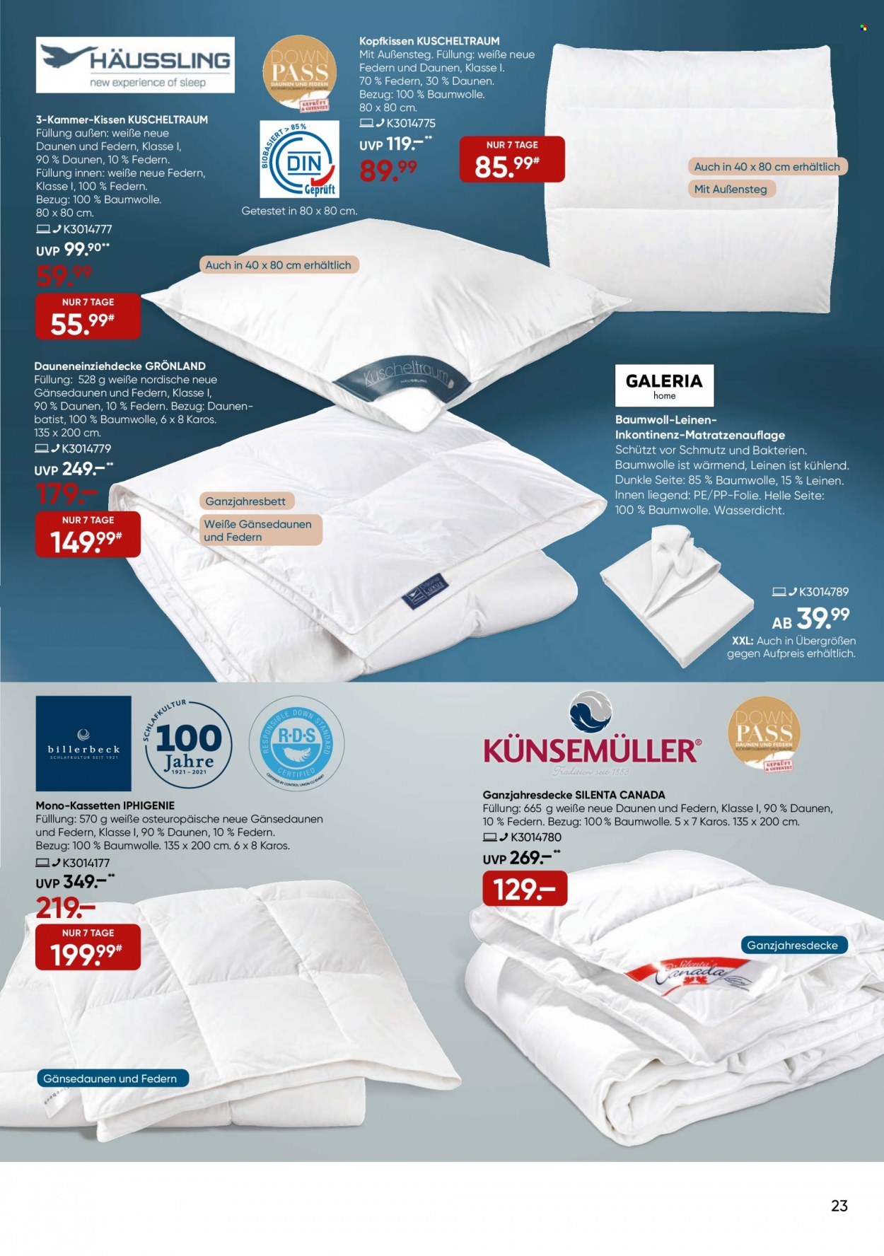 GALERIA Karstadt Kaufhof Prospekte  - 4.01.2023 - 10.01.2023. Seite 23