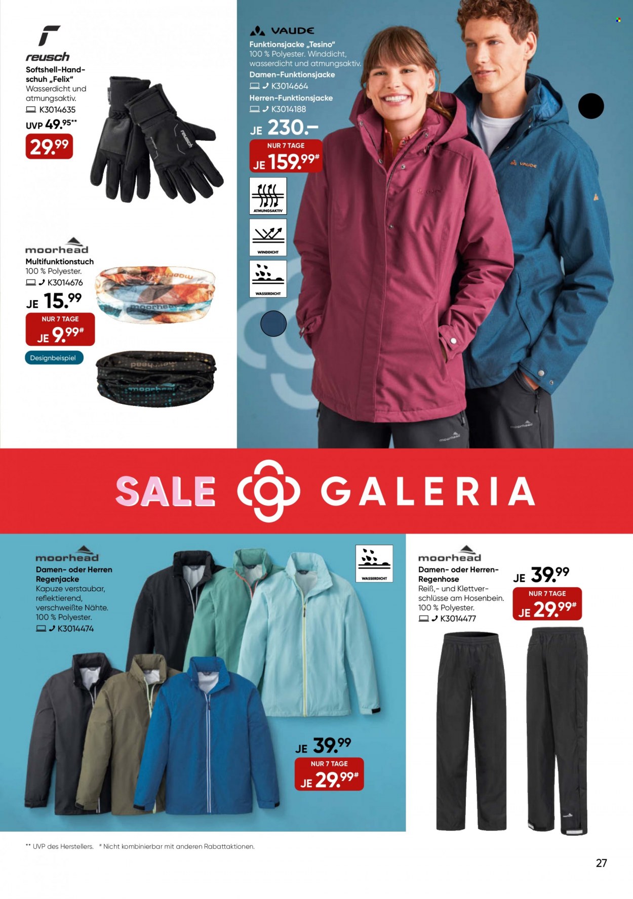 GALERIA Karstadt Kaufhof Prospekte  - 4.01.2023 - 10.01.2023. Seite 27