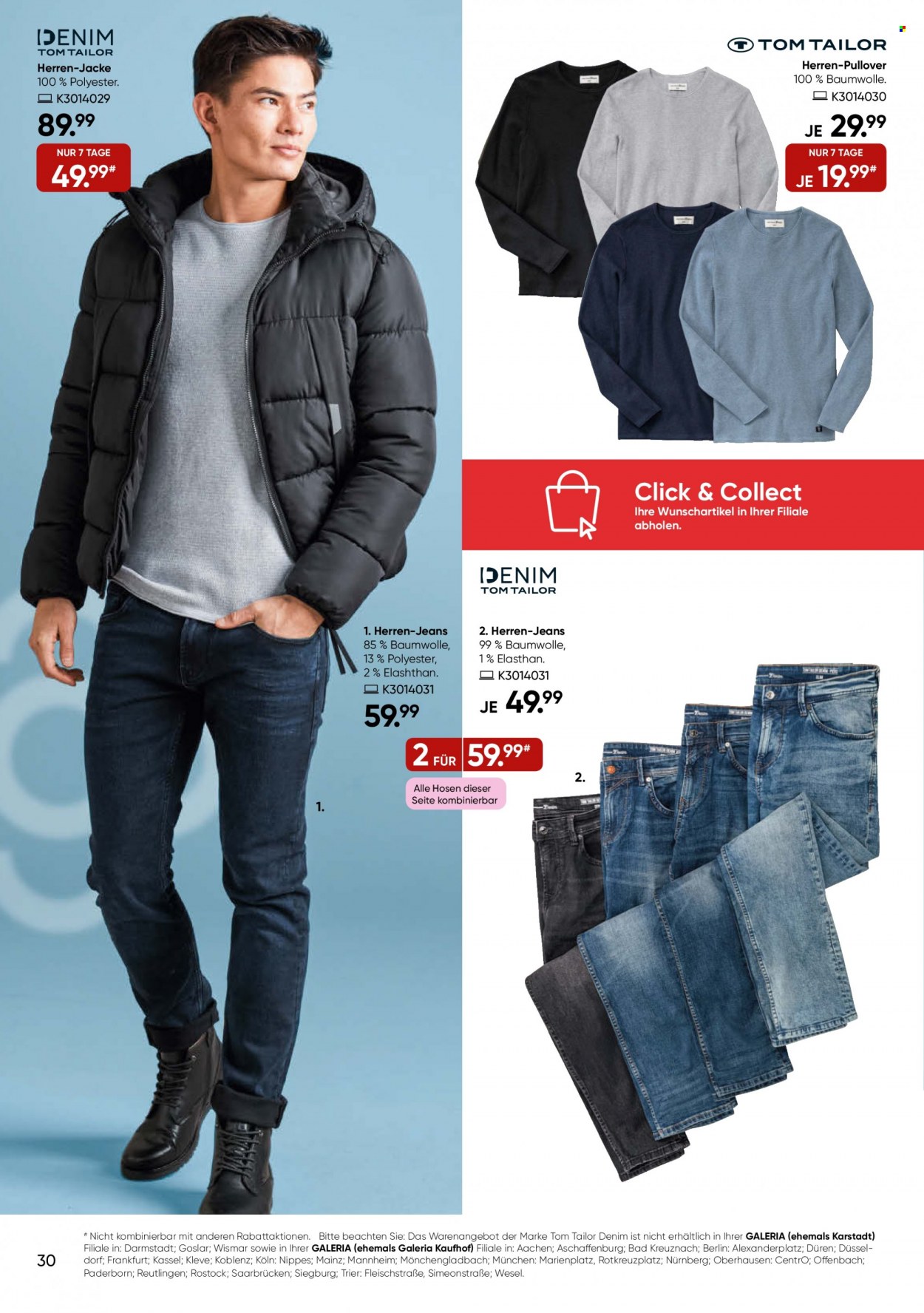GALERIA Karstadt Kaufhof Prospekte  - 4.01.2023 - 10.01.2023. Seite 30