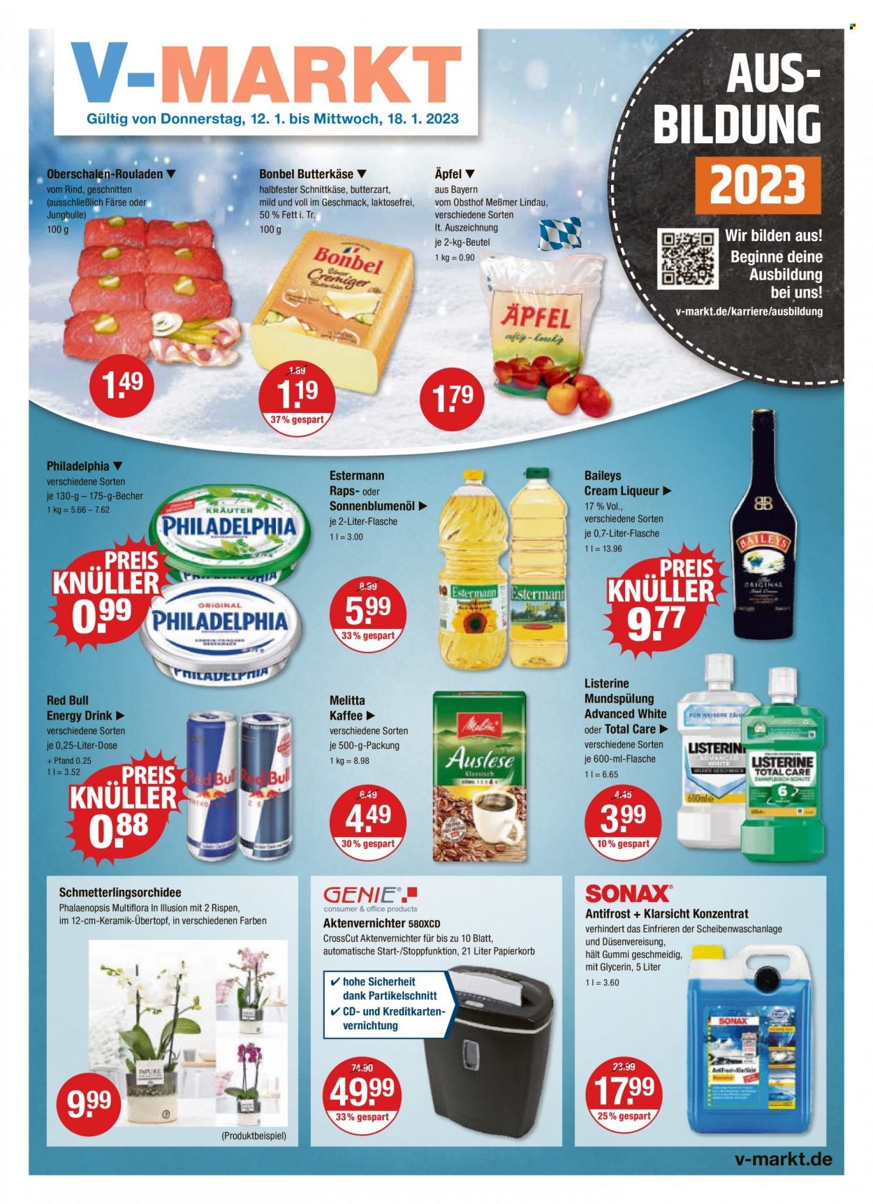 V-Markt Prospekte  - 12.01.2023 - 18.01.2023. Seite 1