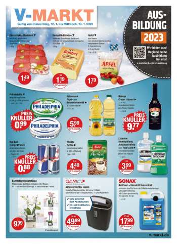 Leták V-Markt - 12.1.2023 - 18.1.2023.