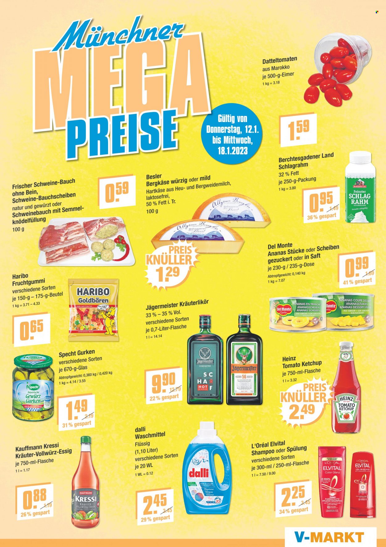 V-Markt Prospekte  - 12.01.2023 - 18.01.2023. Seite 1