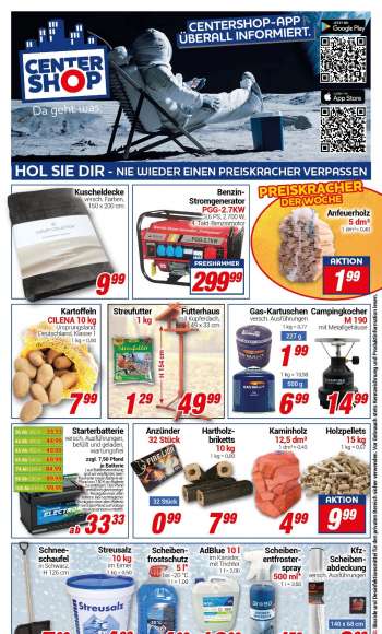 Prospekte CENTERSHOP - 9.01.2023 - 14.01.2023.