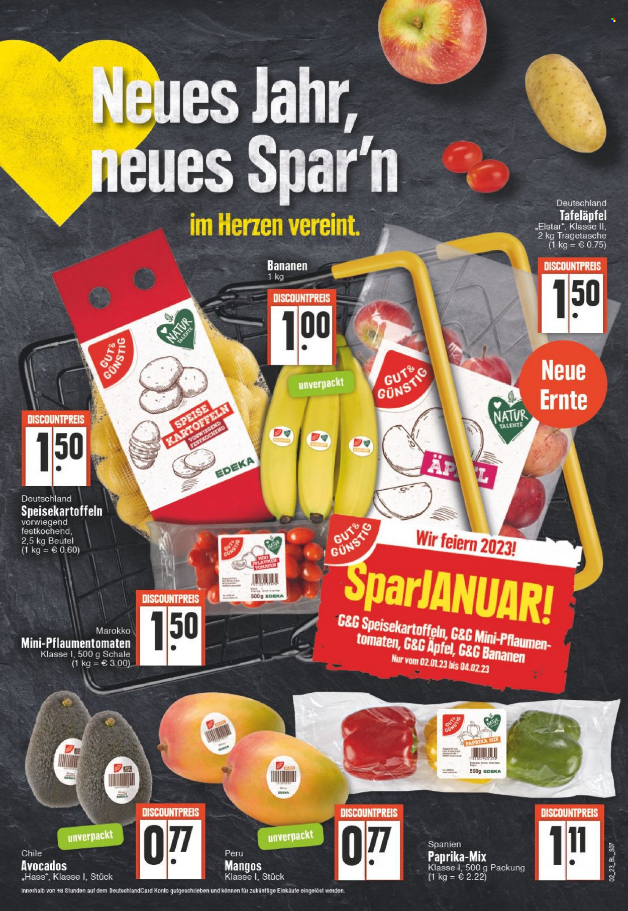 Edeka Prospekte  - 9.01.2023 - 14.01.2023. Seite 7