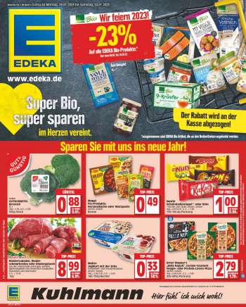 Prospekte Edeka - 9.01.2023 - 14.01.2023.