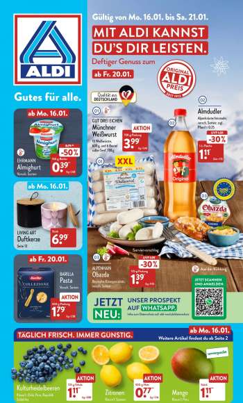 ALDI NORD Hamm • Grünstraße 102 • Öffnungszeiten und Prospekt vom 30.01.