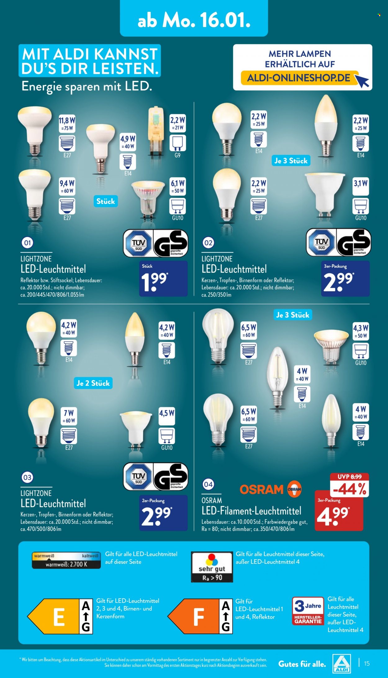 ALDI Nord Prospekte  - 16.01.2023 - 21.01.2023. Seite 15