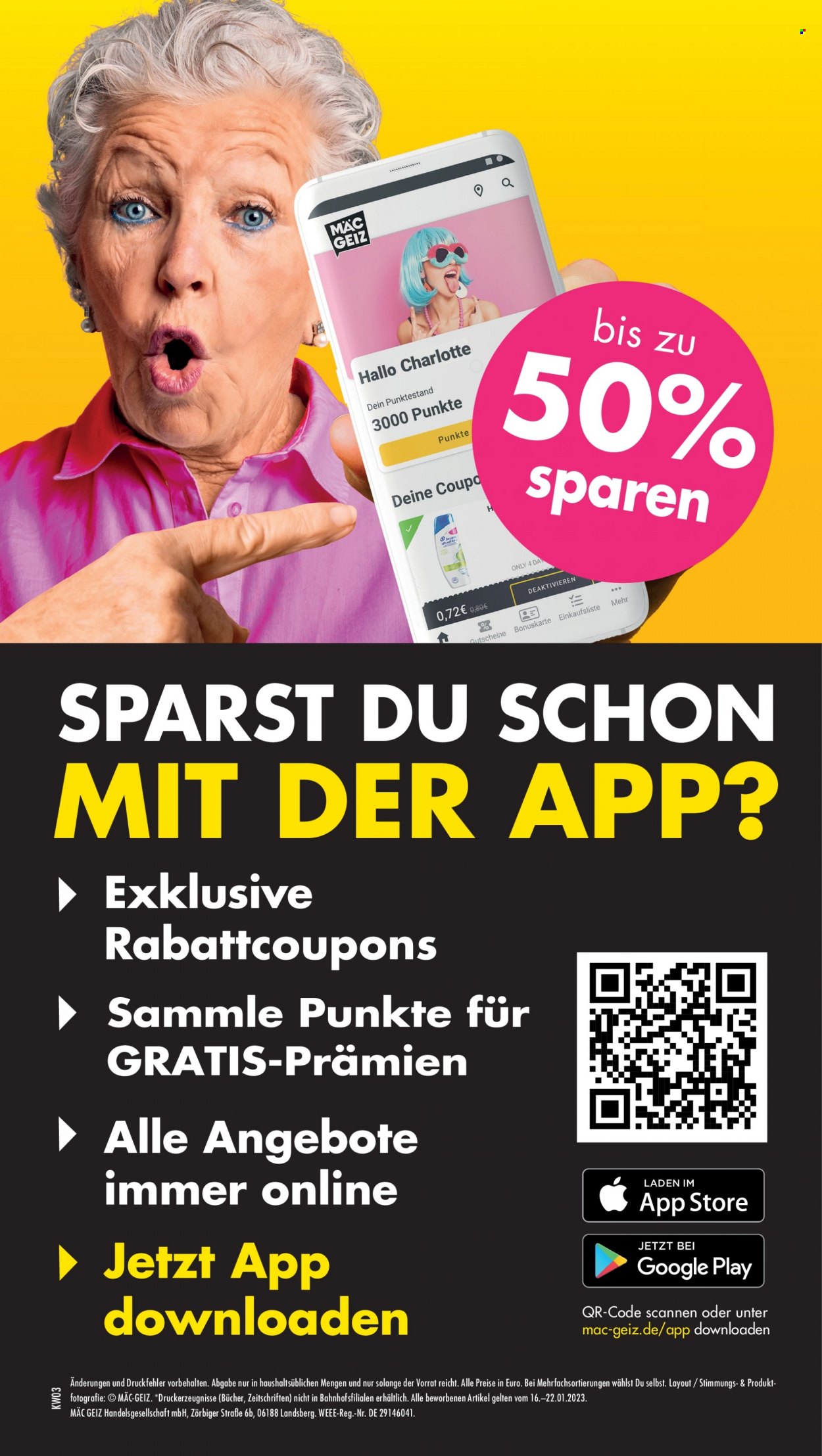 Mäc-Geiz Prospekte  - 16.01.2023 - 22.01.2023. Seite 4