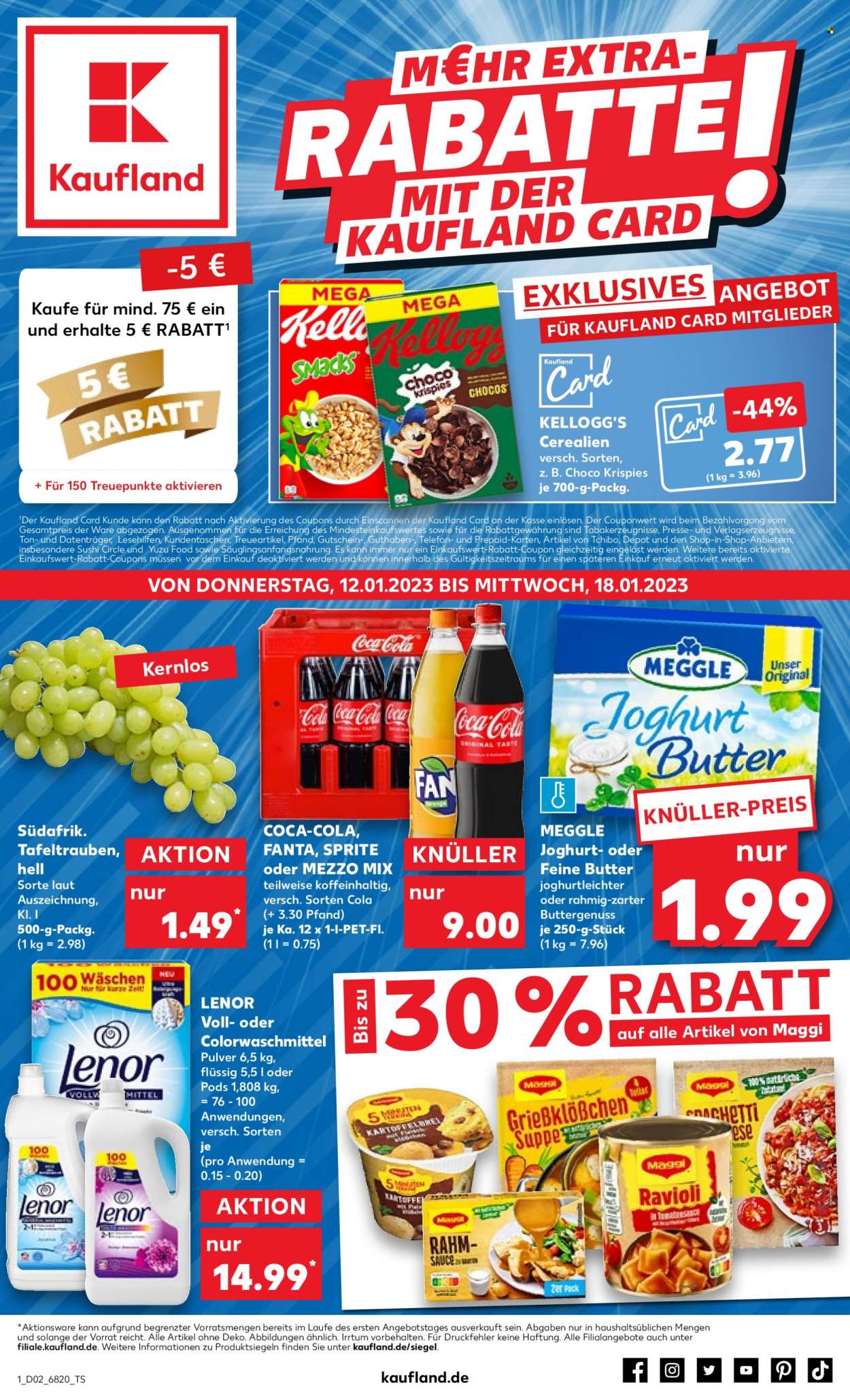 Kaufland Prospekte  - 12.01.2023 - 18.01.2023. Seite 1