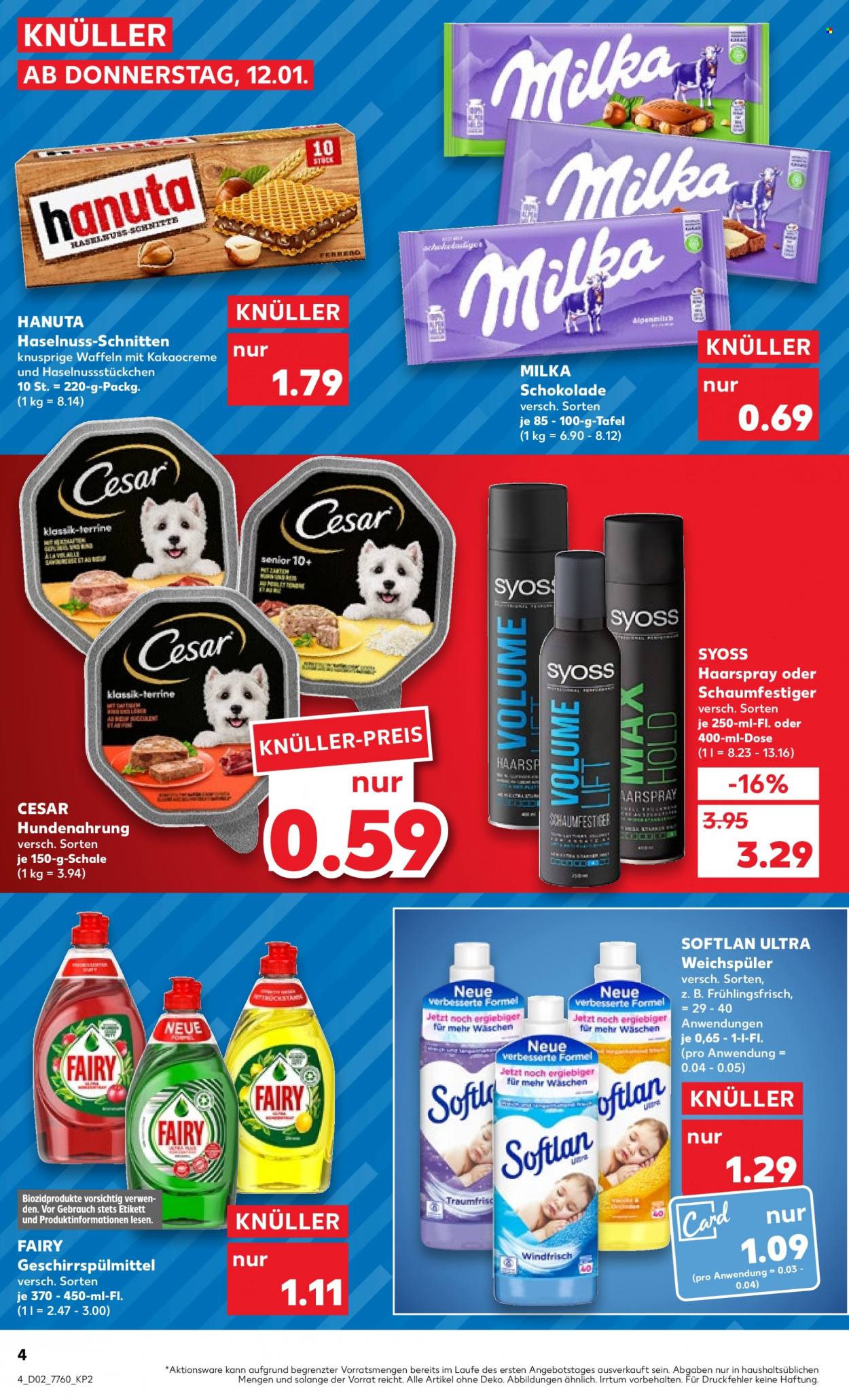 Kaufland Prospekte  - 12.01.2023 - 18.01.2023. Seite 4
