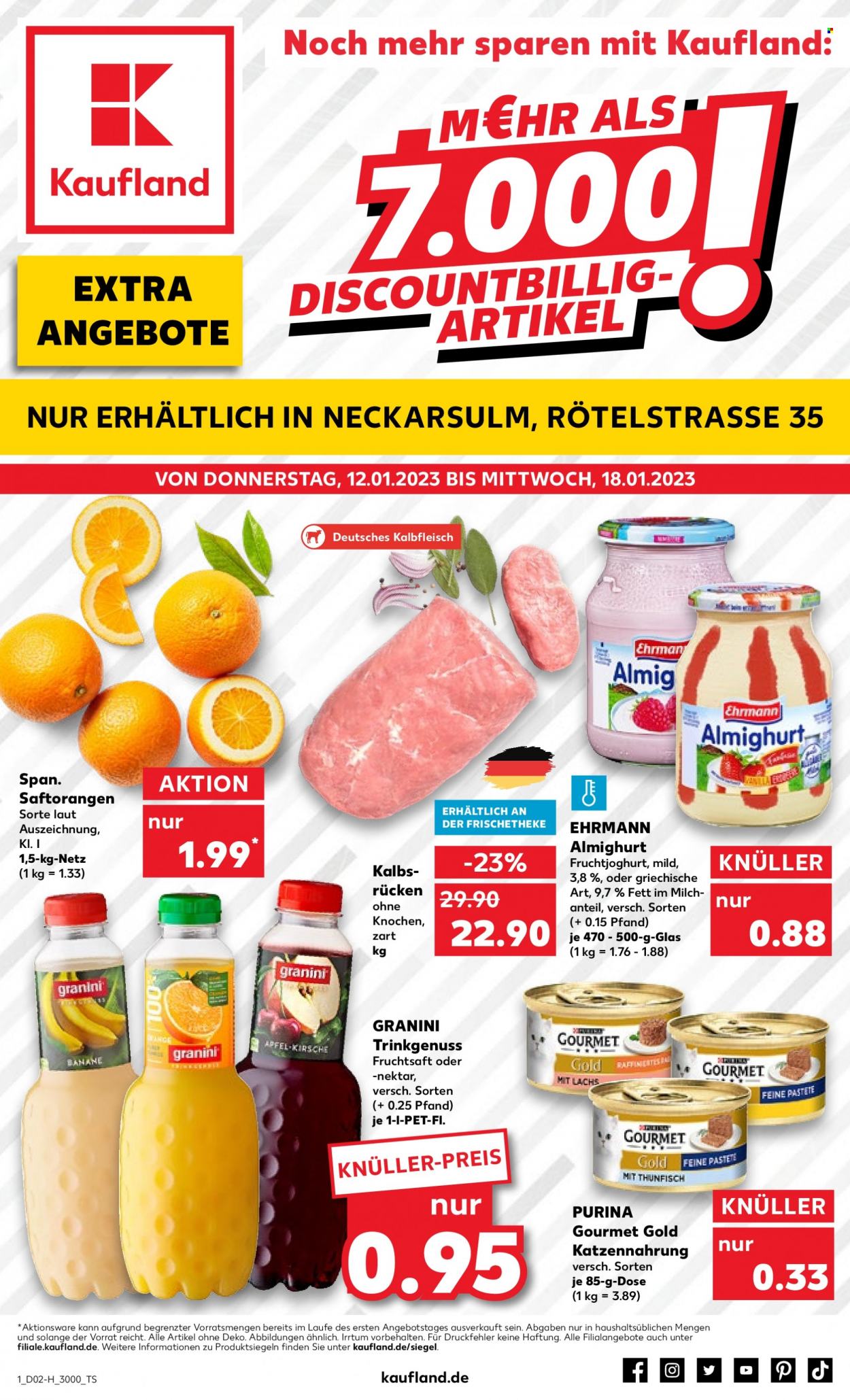 Kaufland Prospekte  - 12.01.2023 - 18.01.2023. Seite 1
