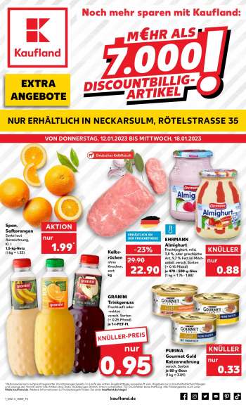 Prospekte Kaufland - 12.01.2023 - 18.01.2023.