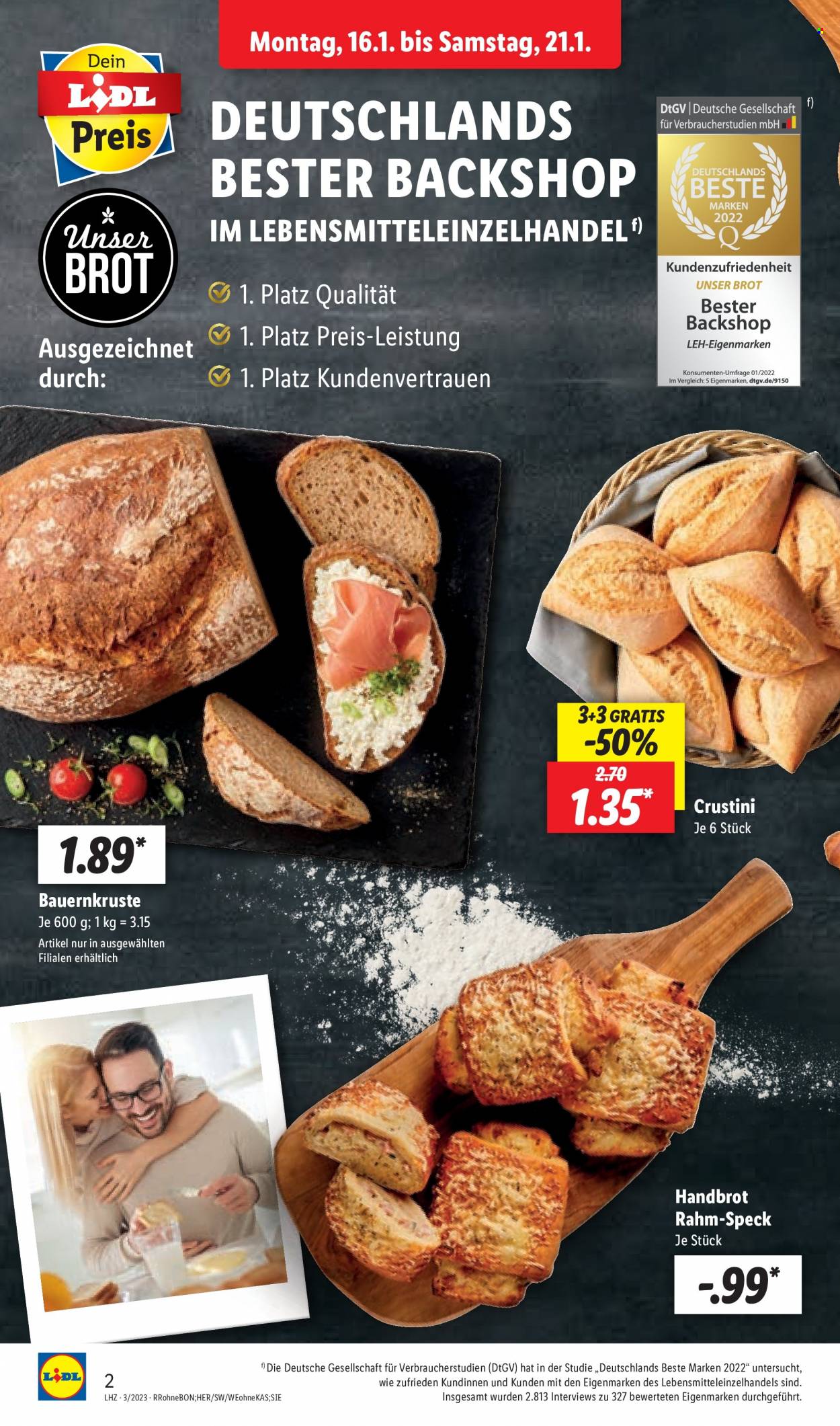 Lidl Prospekte  - 16.01.2023 - 21.01.2023. Seite 2