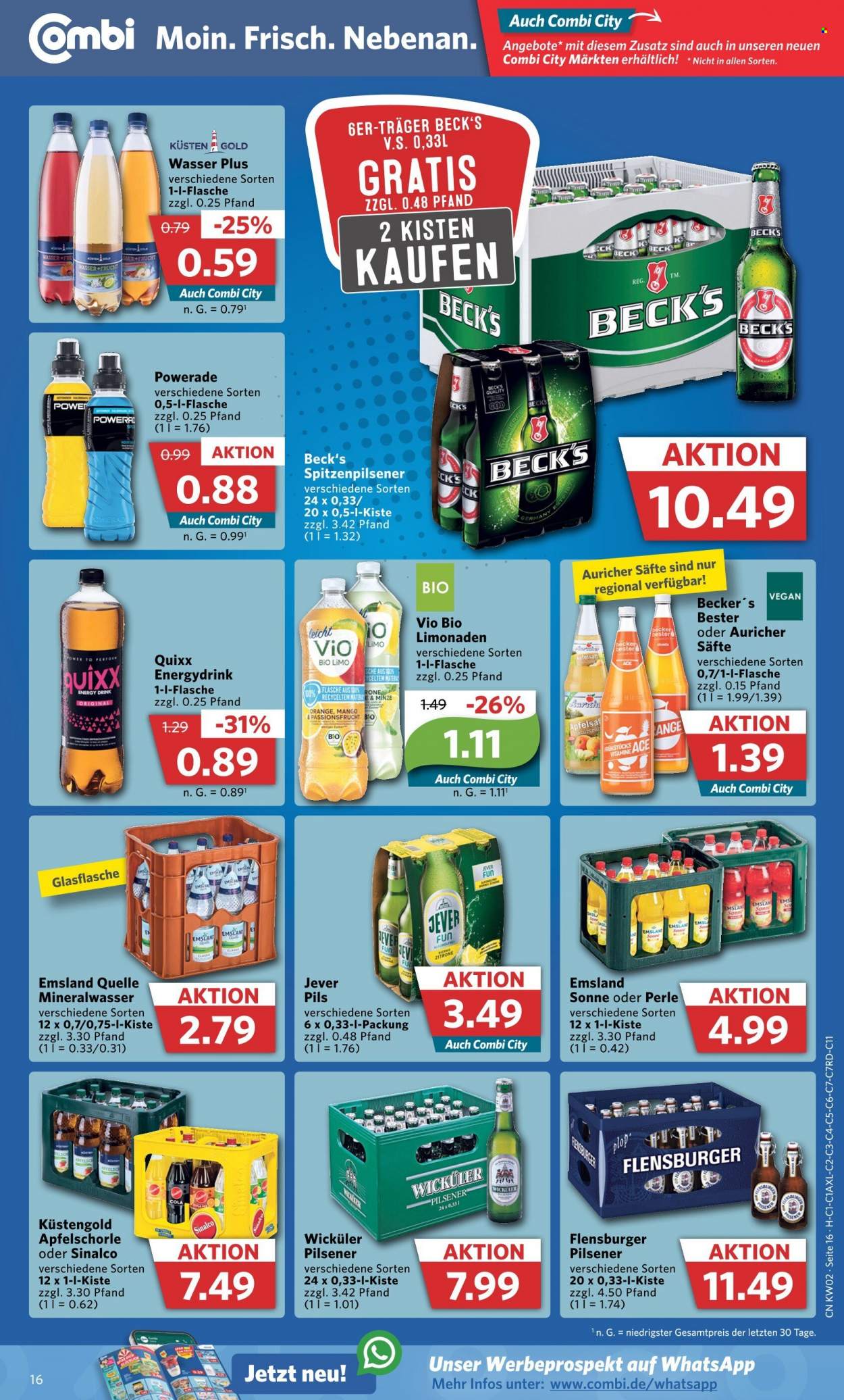 Combi Prospekte  - 9.01.2023 - 14.01.2023. Seite 16