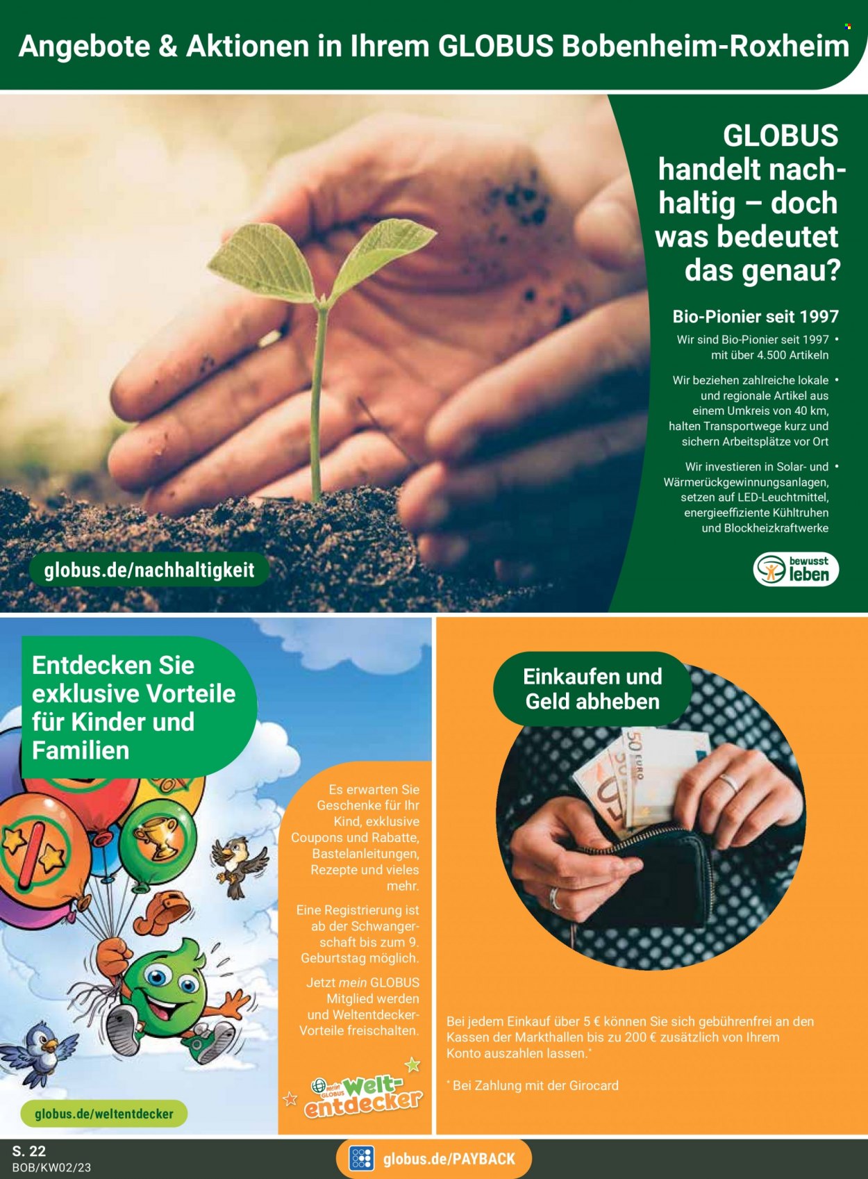 Globus Prospekte  - 9.01.2023 - 14.01.2023. Seite 22