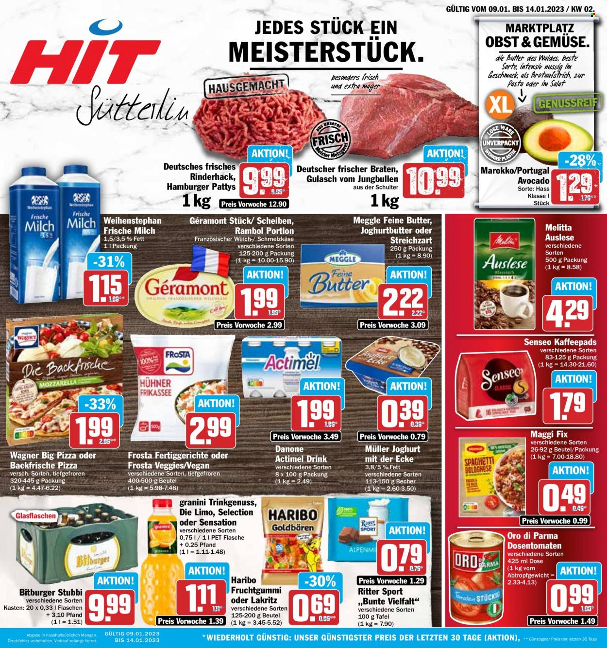 Hit Prospekte  - 9.01.2023 - 14.01.2023. Seite 1