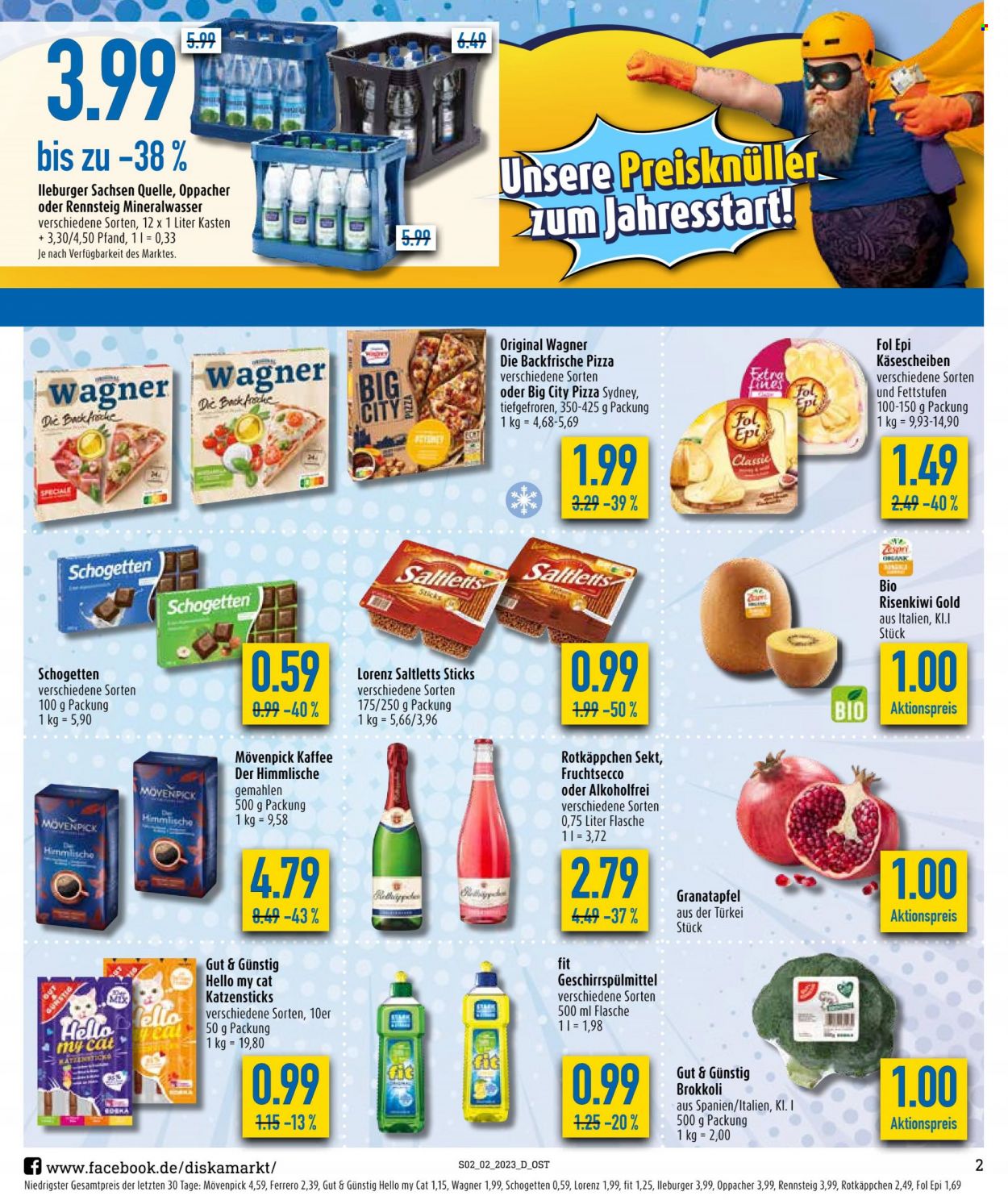 Diska Prospekte  - 9.01.2023 - 14.01.2023. Seite 2