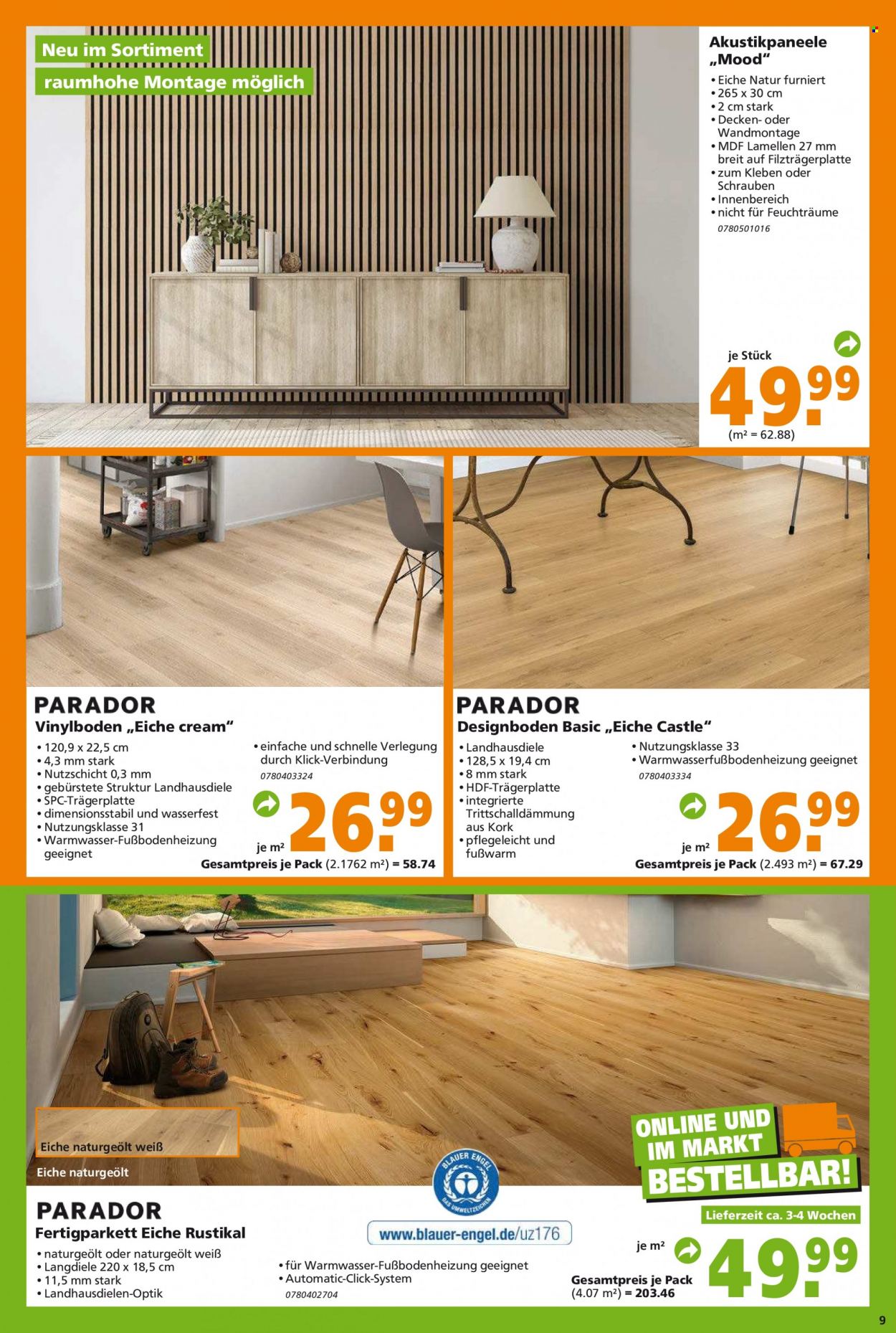 Globus Baumarkt Prospekte  - 9.01.2023 - 14.01.2023. Seite 9