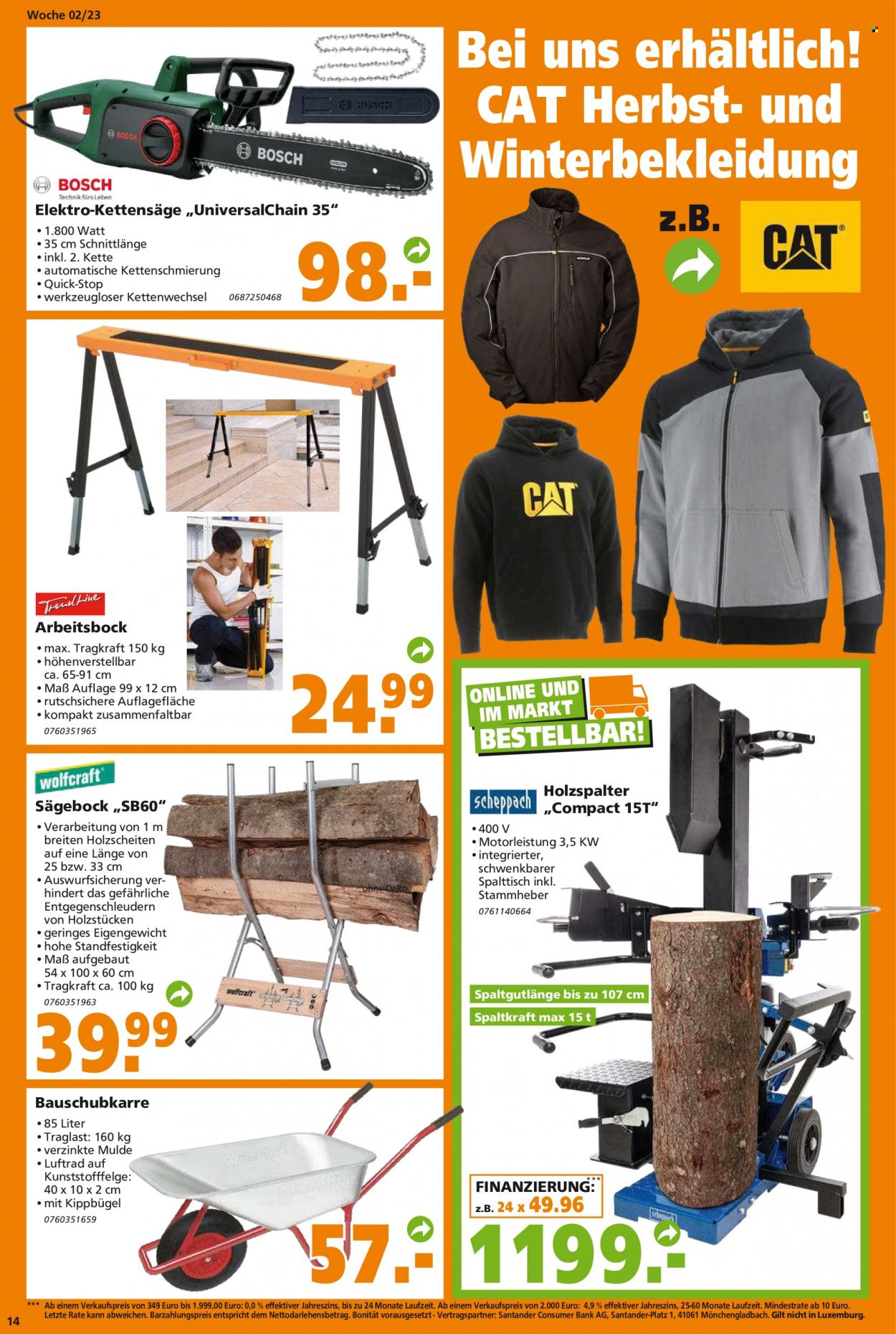 Globus Baumarkt Prospekte  - 9.01.2023 - 14.01.2023. Seite 14
