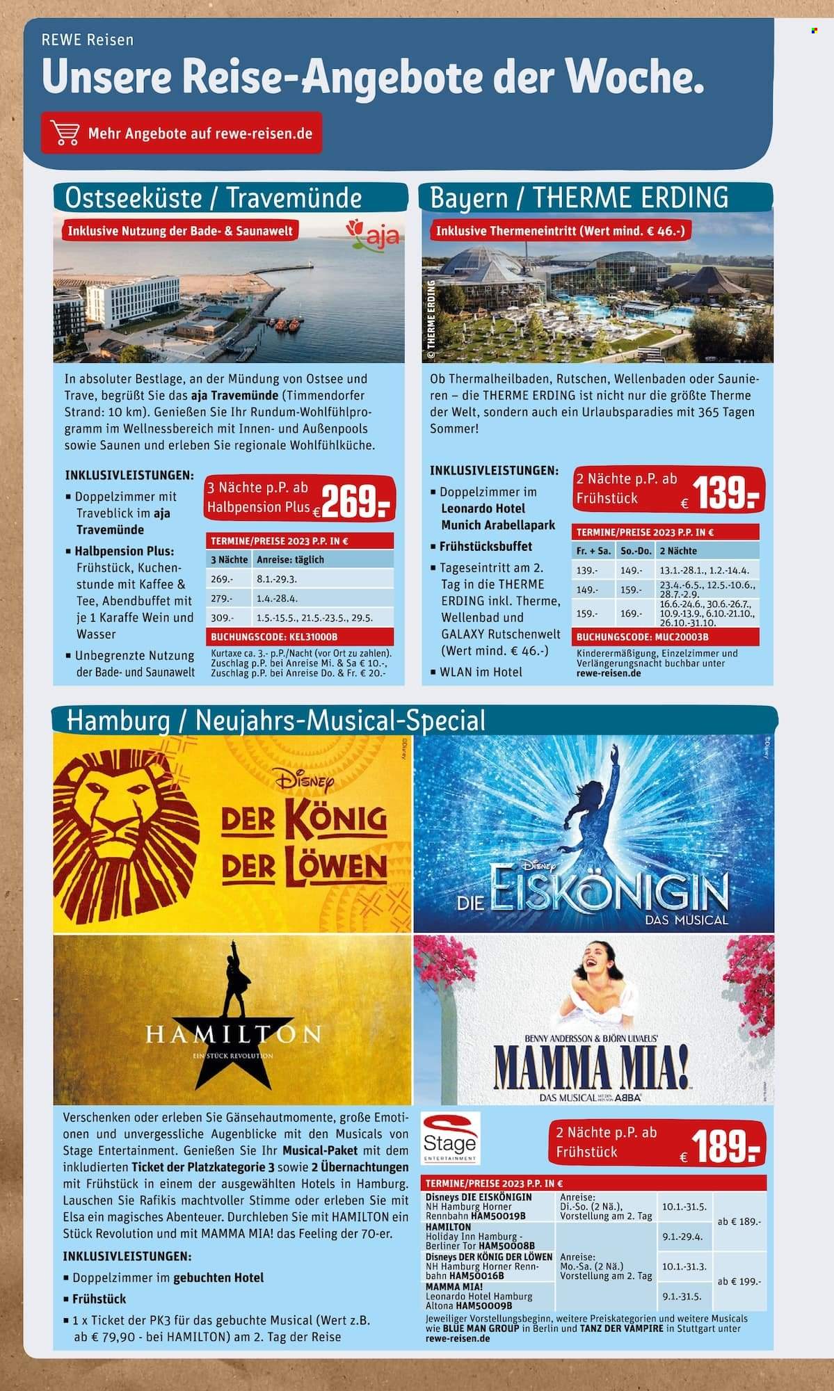 REWE Prospekte  - 9.01.2023 - 14.01.2023. Seite 22