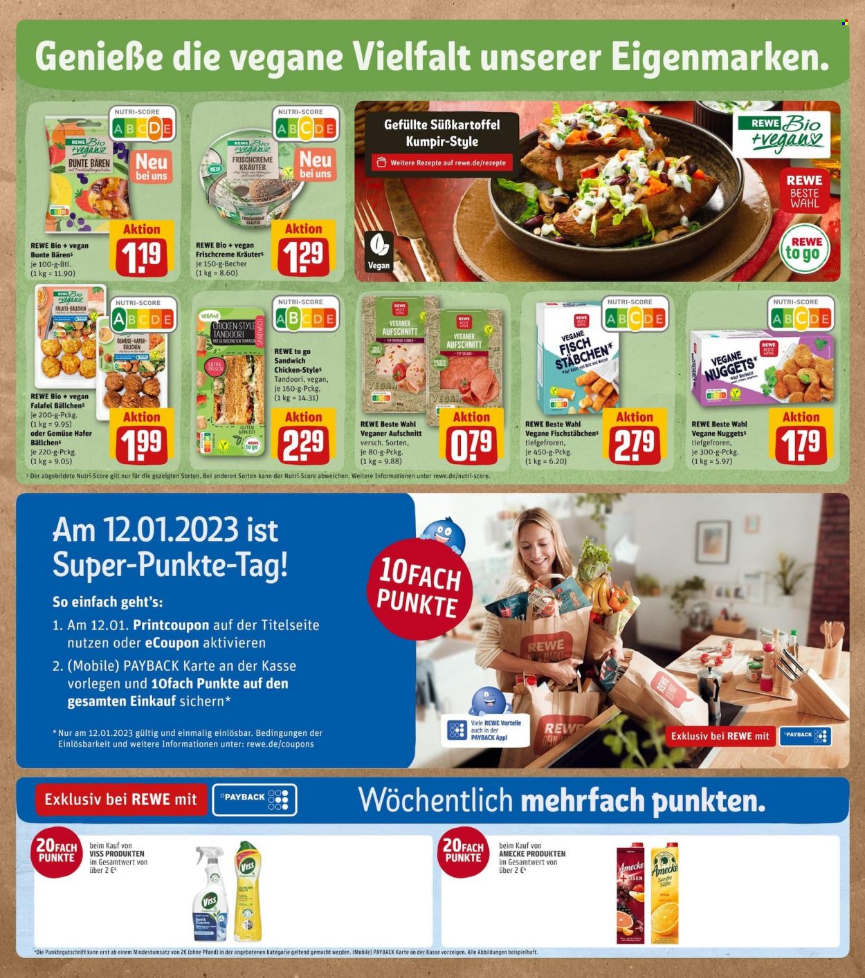 REWE Prospekte  - 9.01.2023 - 14.01.2023. Seite 13