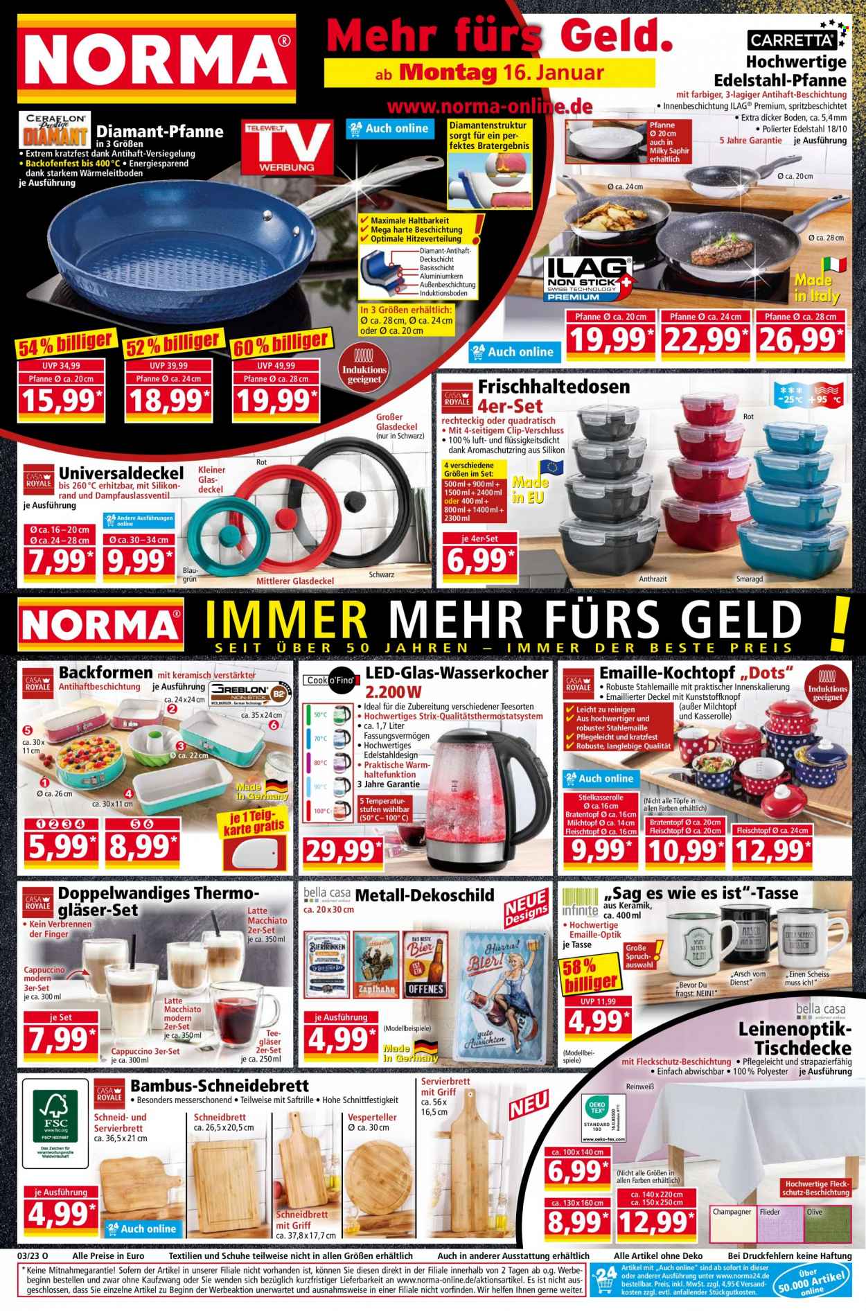 Norma Prospekte  - 16.01.2023 - 22.01.2023. Seite 1