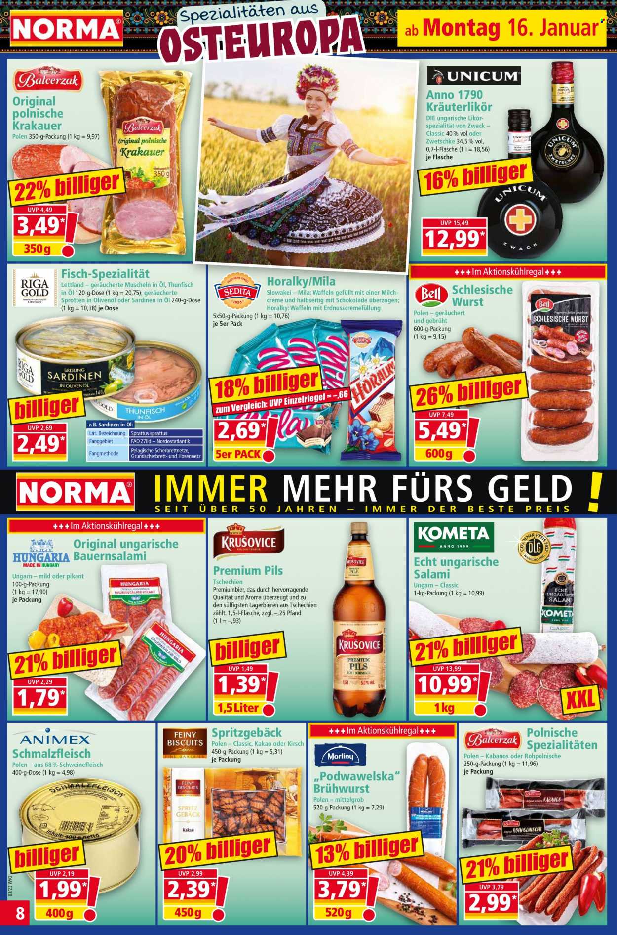 Norma Prospekte  - 16.01.2023 - 22.01.2023. Seite 8