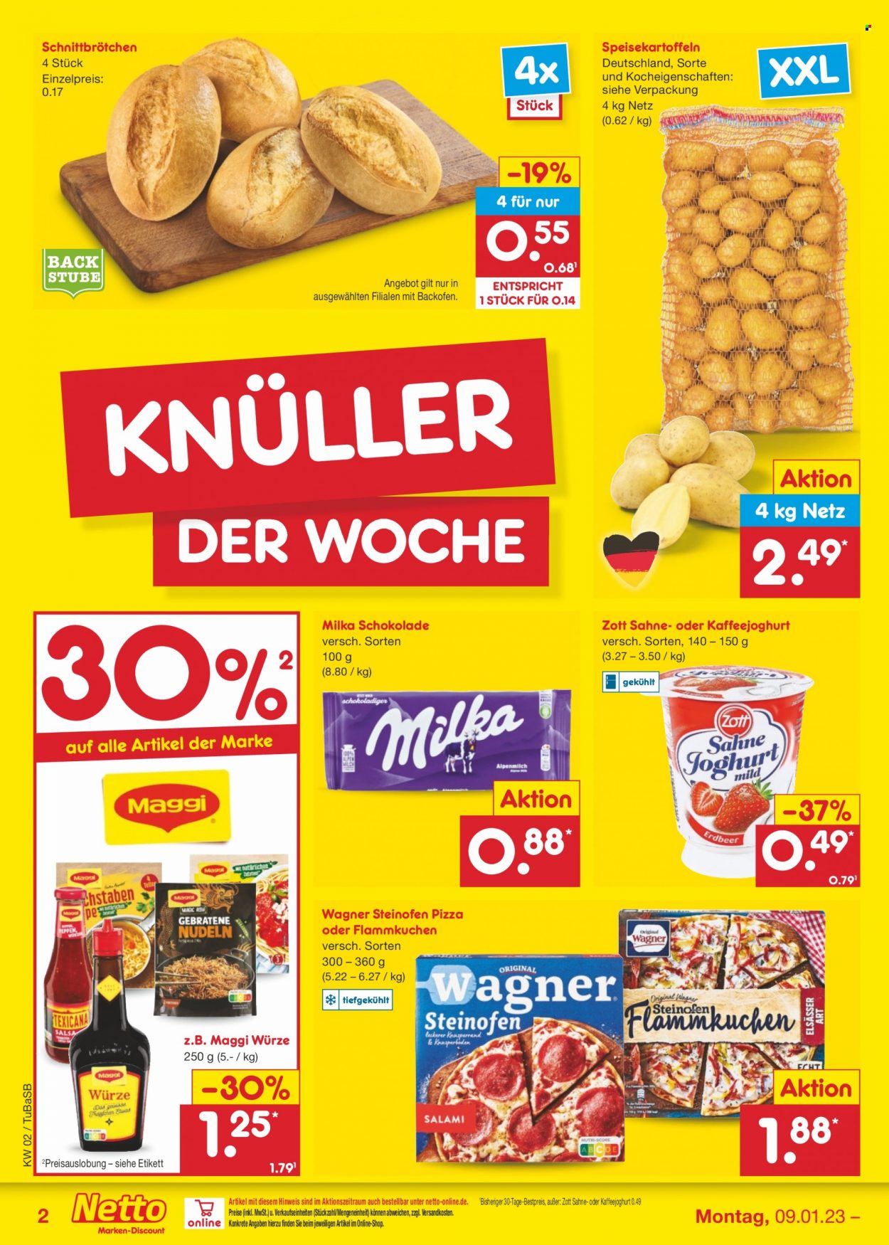 Netto Marken-Discount Prospekte  - 9.01.2023 - 14.01.2023. Seite 2