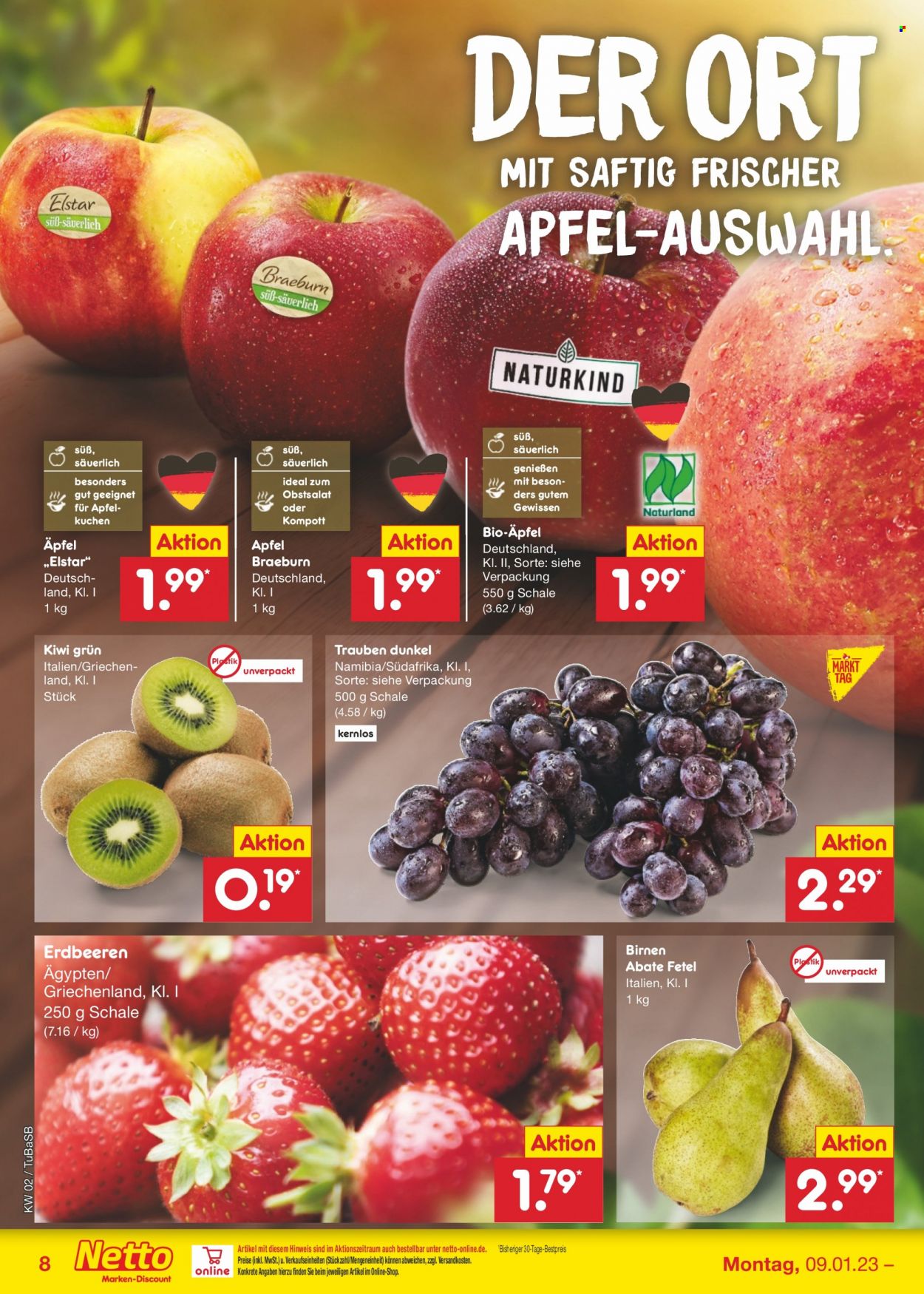 Netto Marken-Discount Prospekte  - 9.01.2023 - 14.01.2023. Seite 8