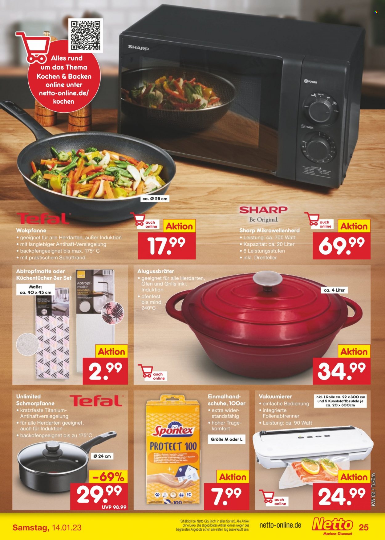 Netto Marken-Discount Prospekte  - 9.01.2023 - 14.01.2023. Seite 25