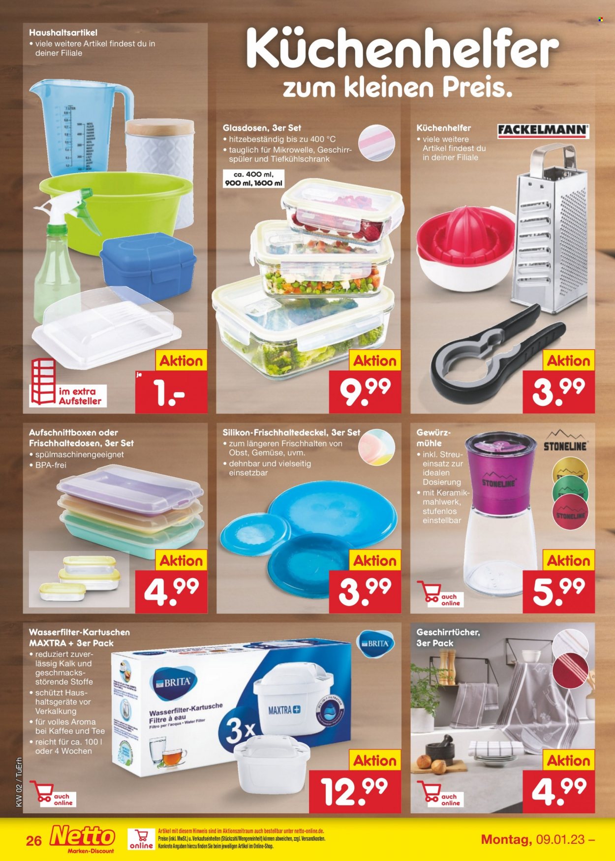 Netto Marken-Discount Prospekte  - 9.01.2023 - 14.01.2023. Seite 26