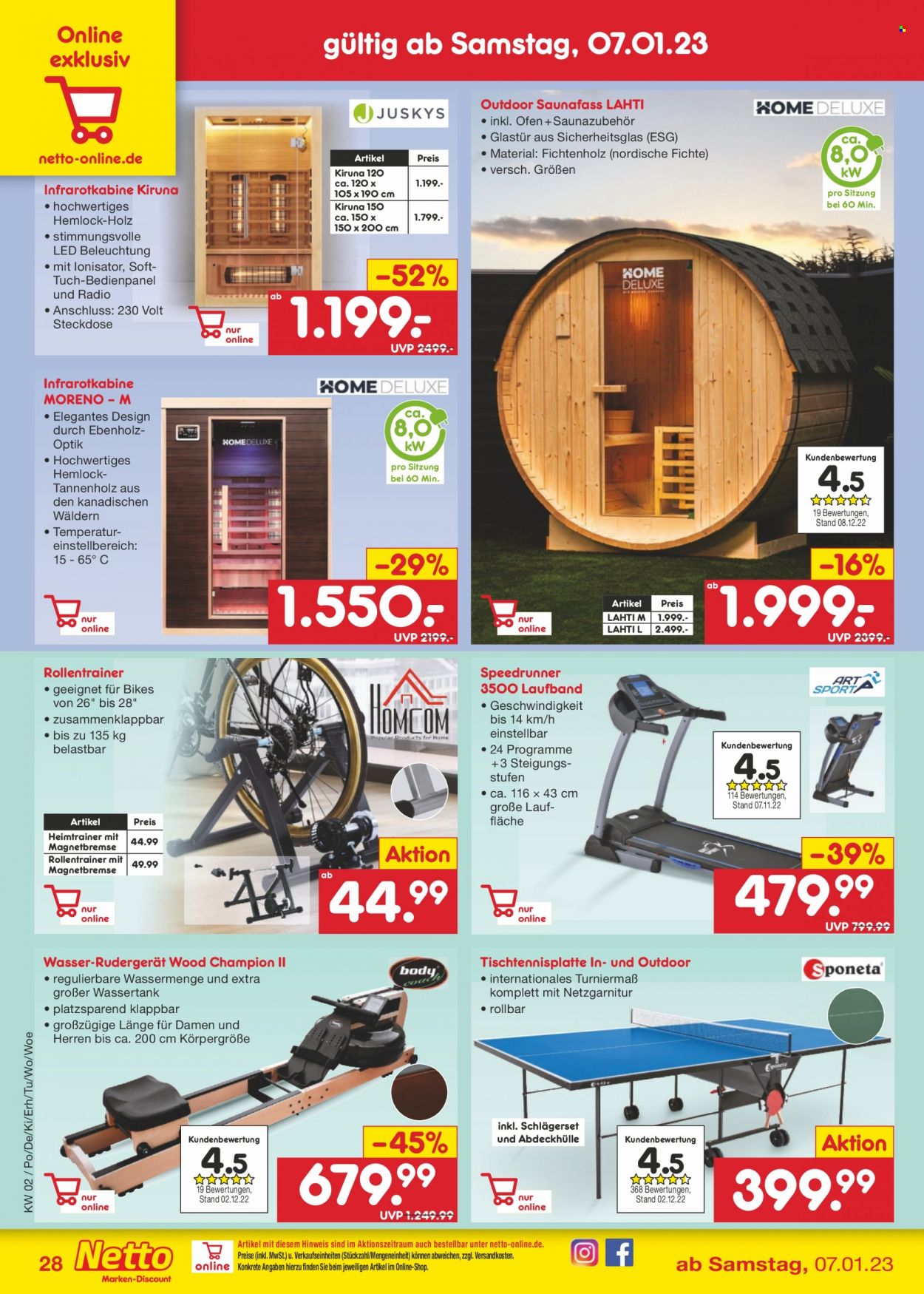 Netto Marken-Discount Prospekte  - 9.01.2023 - 14.01.2023. Seite 28