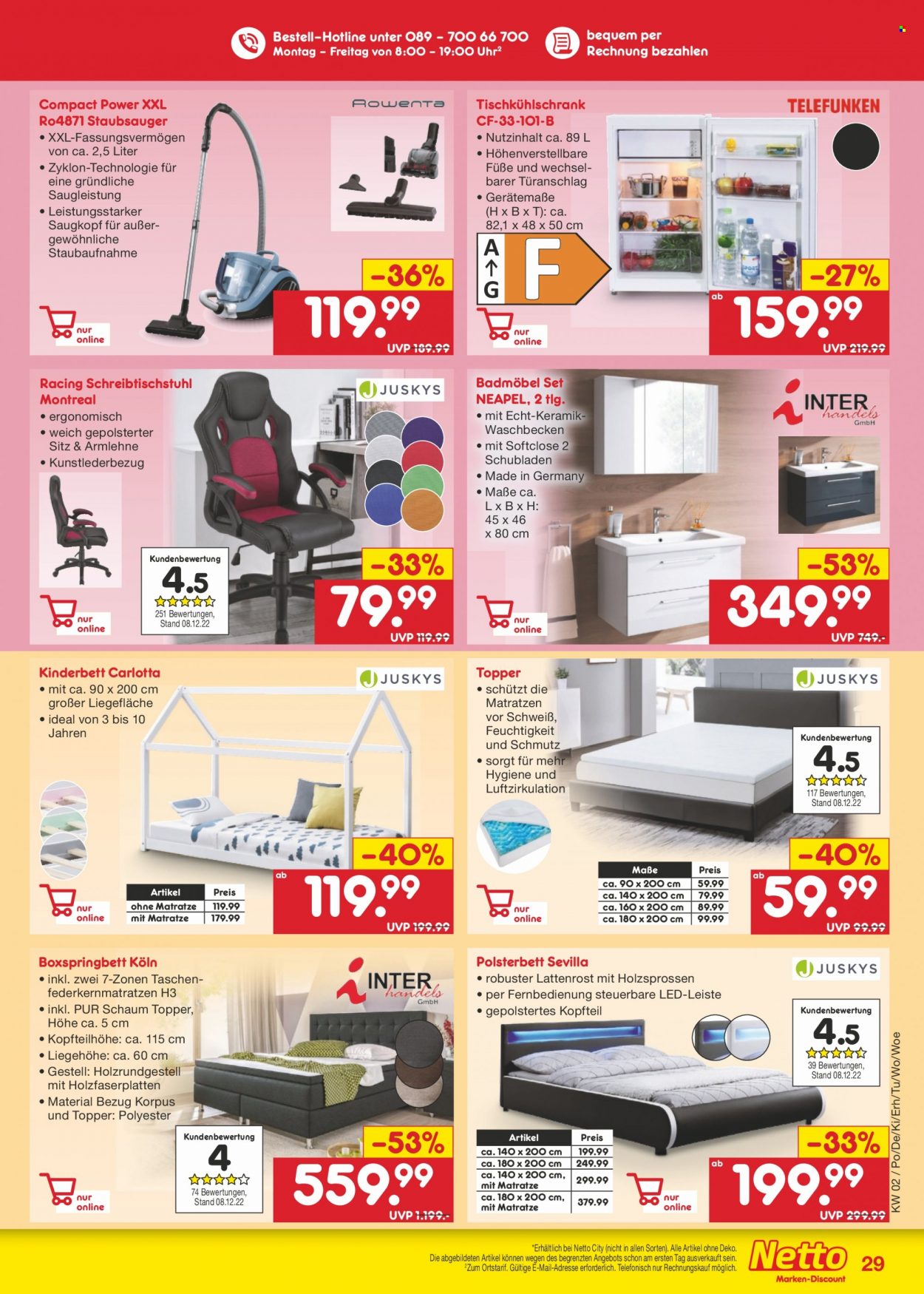 Netto Marken-Discount Prospekte  - 9.01.2023 - 14.01.2023. Seite 29