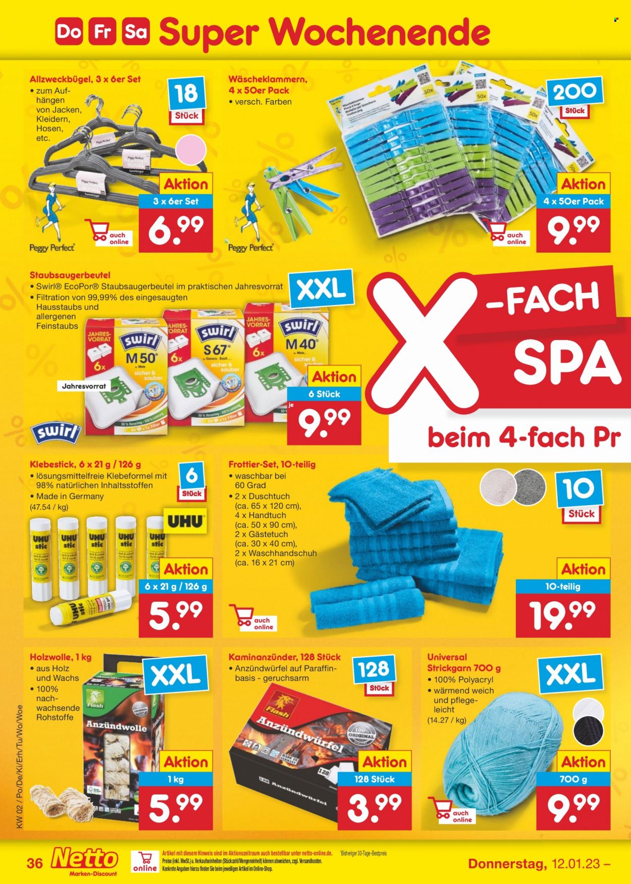 Netto Marken-Discount Prospekte  - 9.01.2023 - 14.01.2023. Seite 36